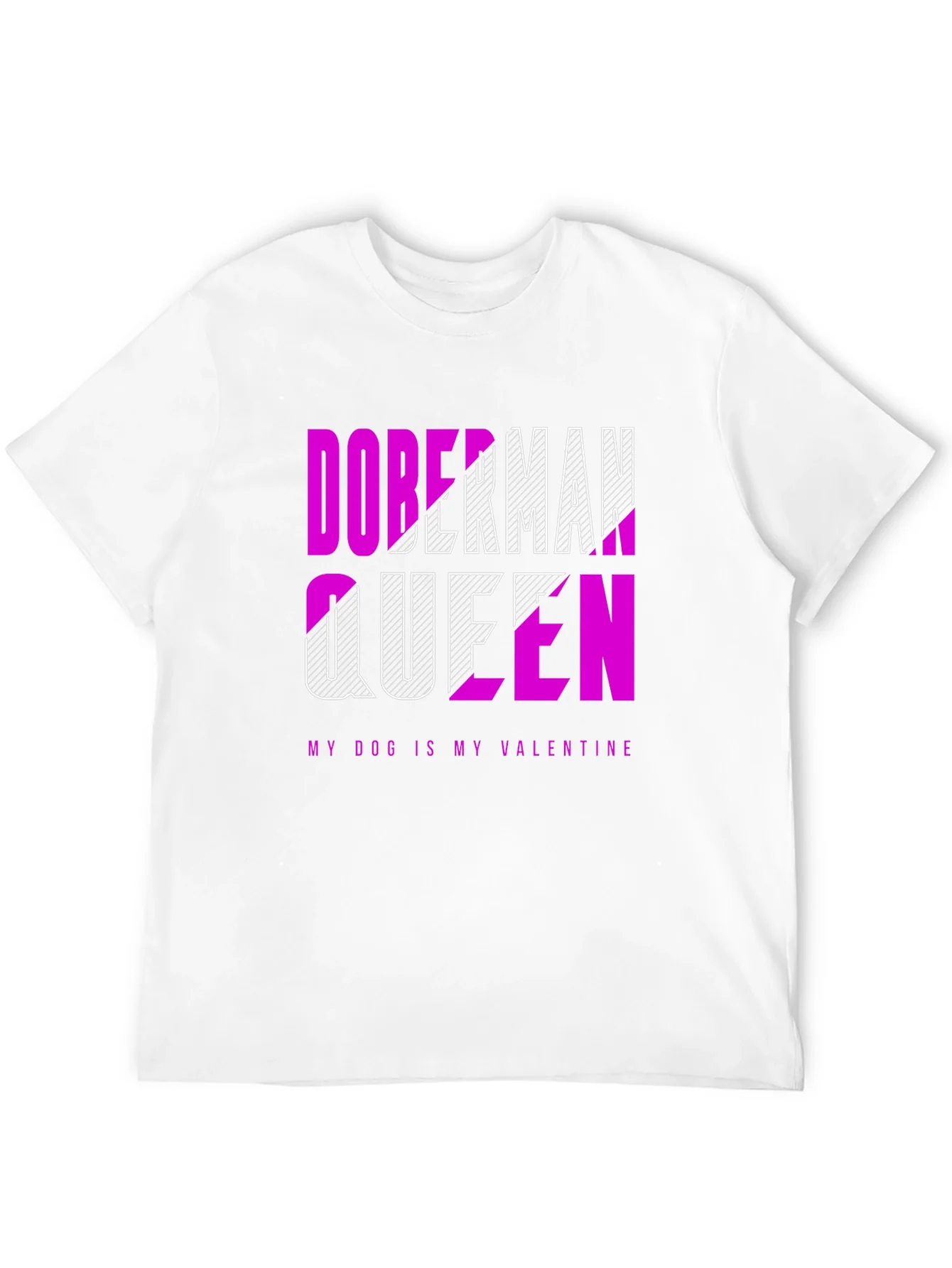 Doberman Queen Valentines Day T-Shirt