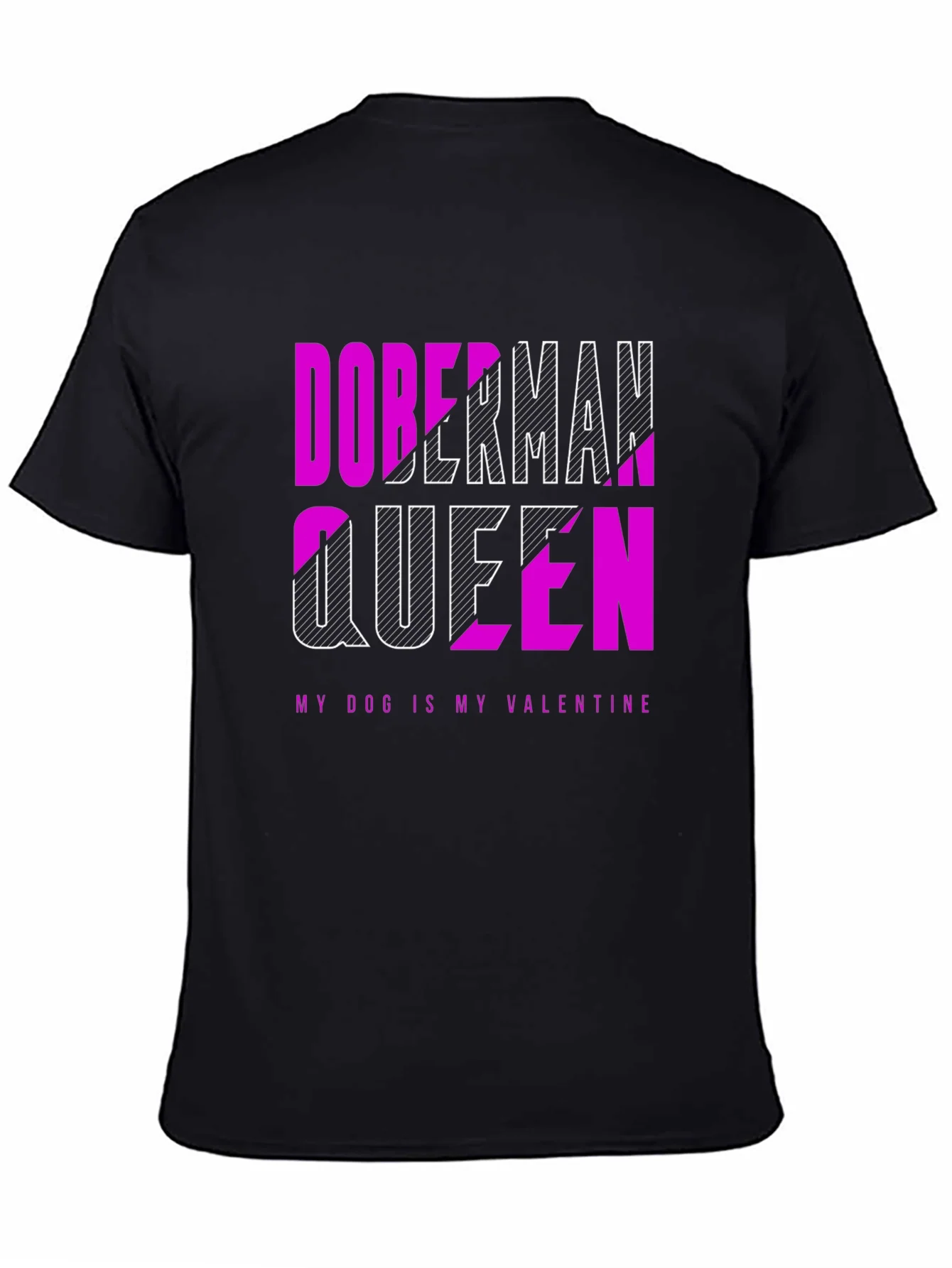 Doberman Queen Valentines Day T-Shirt