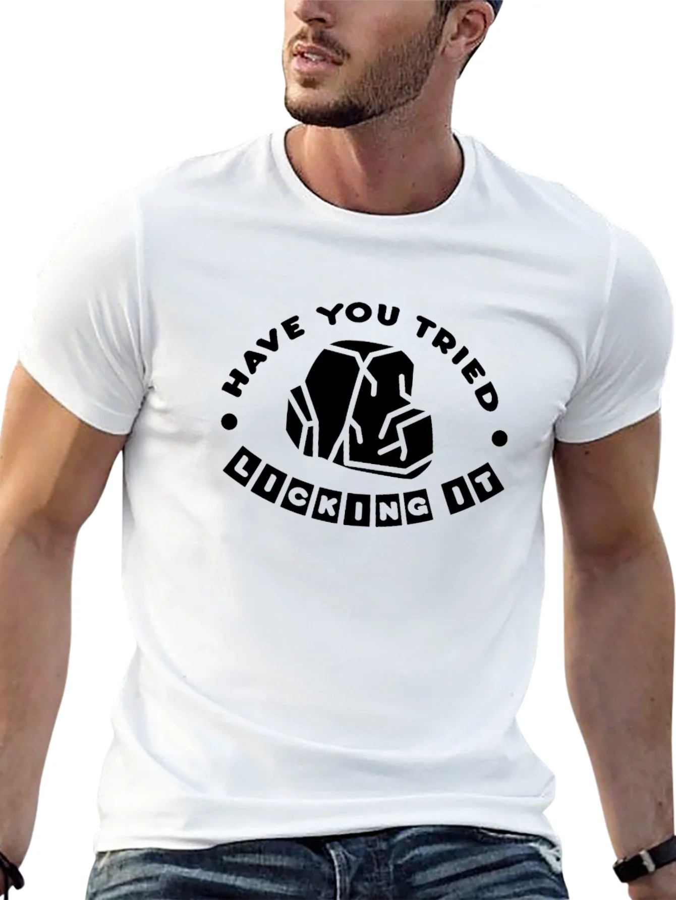 Licking Rock T-Shirt: Funny Geology Tee for Rockhounds