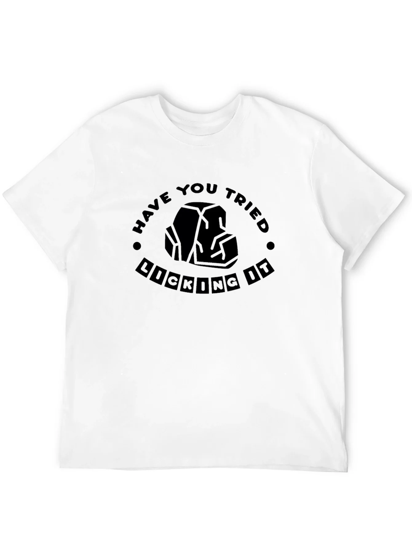 Licking Rock T-Shirt: Funny Geology Tee for Rockhounds