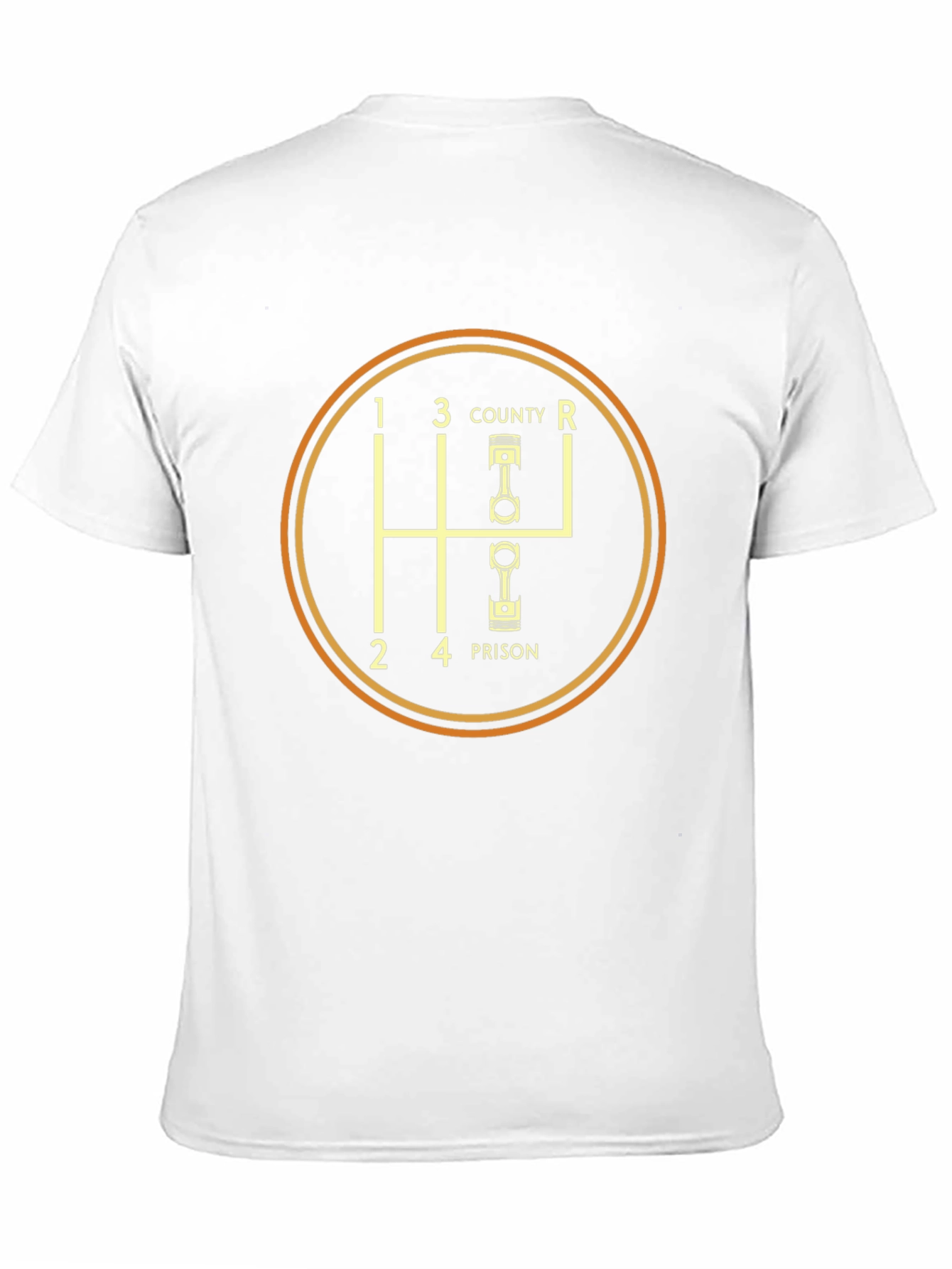 Gear Shift T-Shirt - County Prison Design