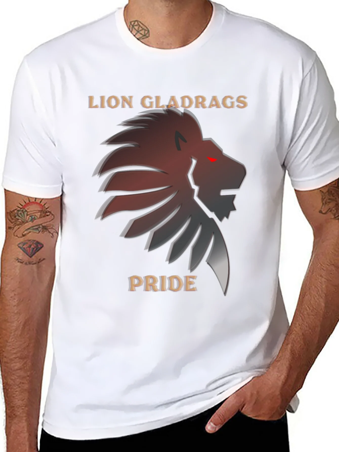Lion GladRags Pride Graphic T-Shirt