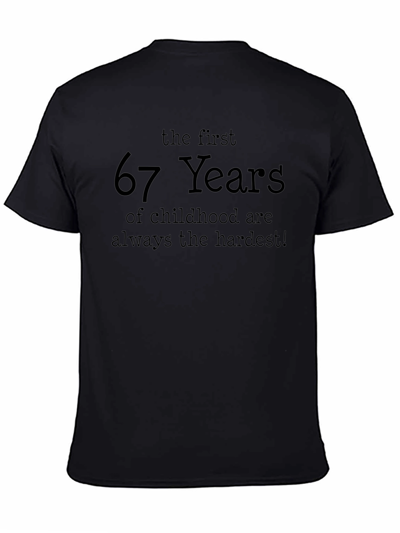 Funny 67th Birthday T-Shirt - Childhood Years