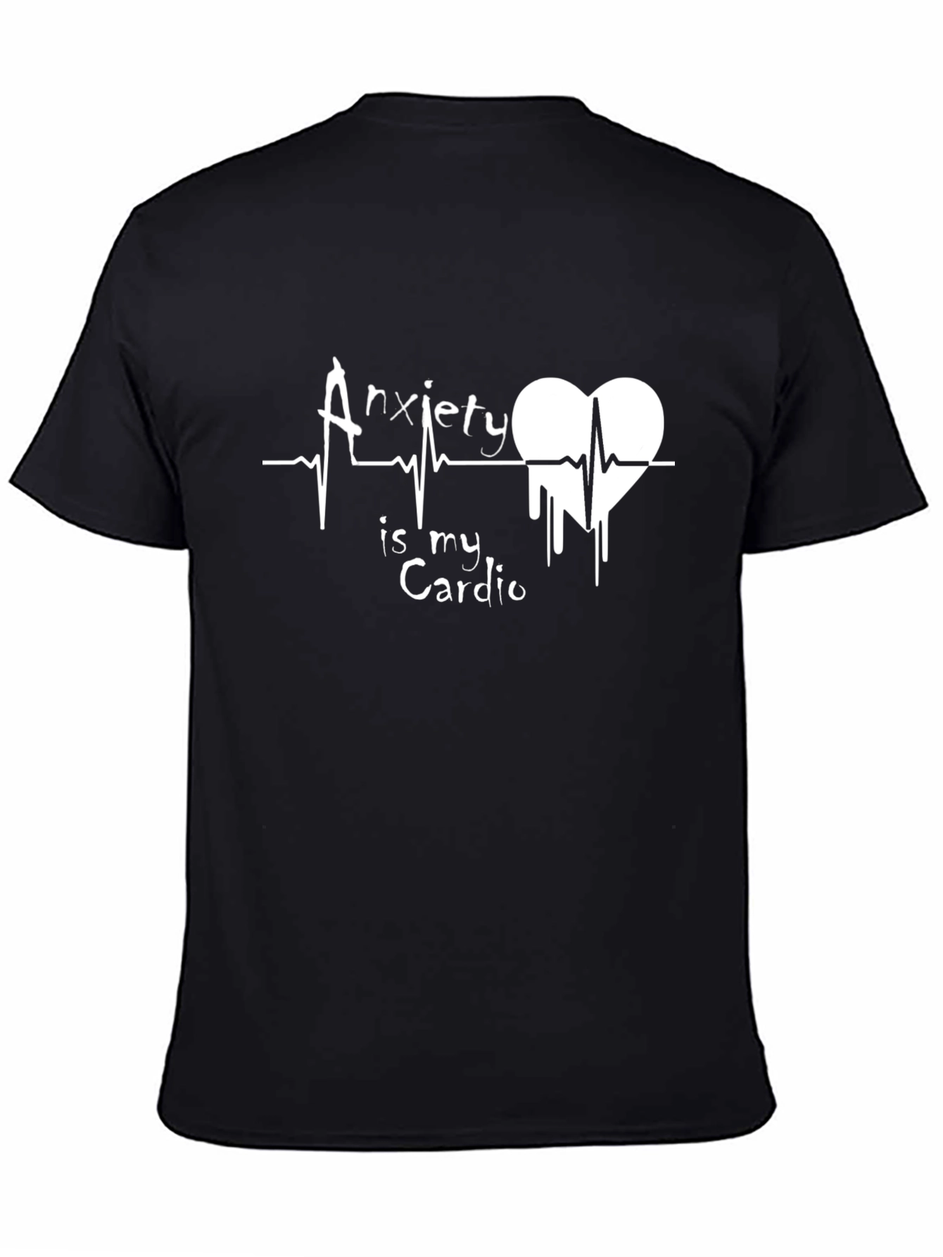 Anxiety is My Cardio Graphic Tee