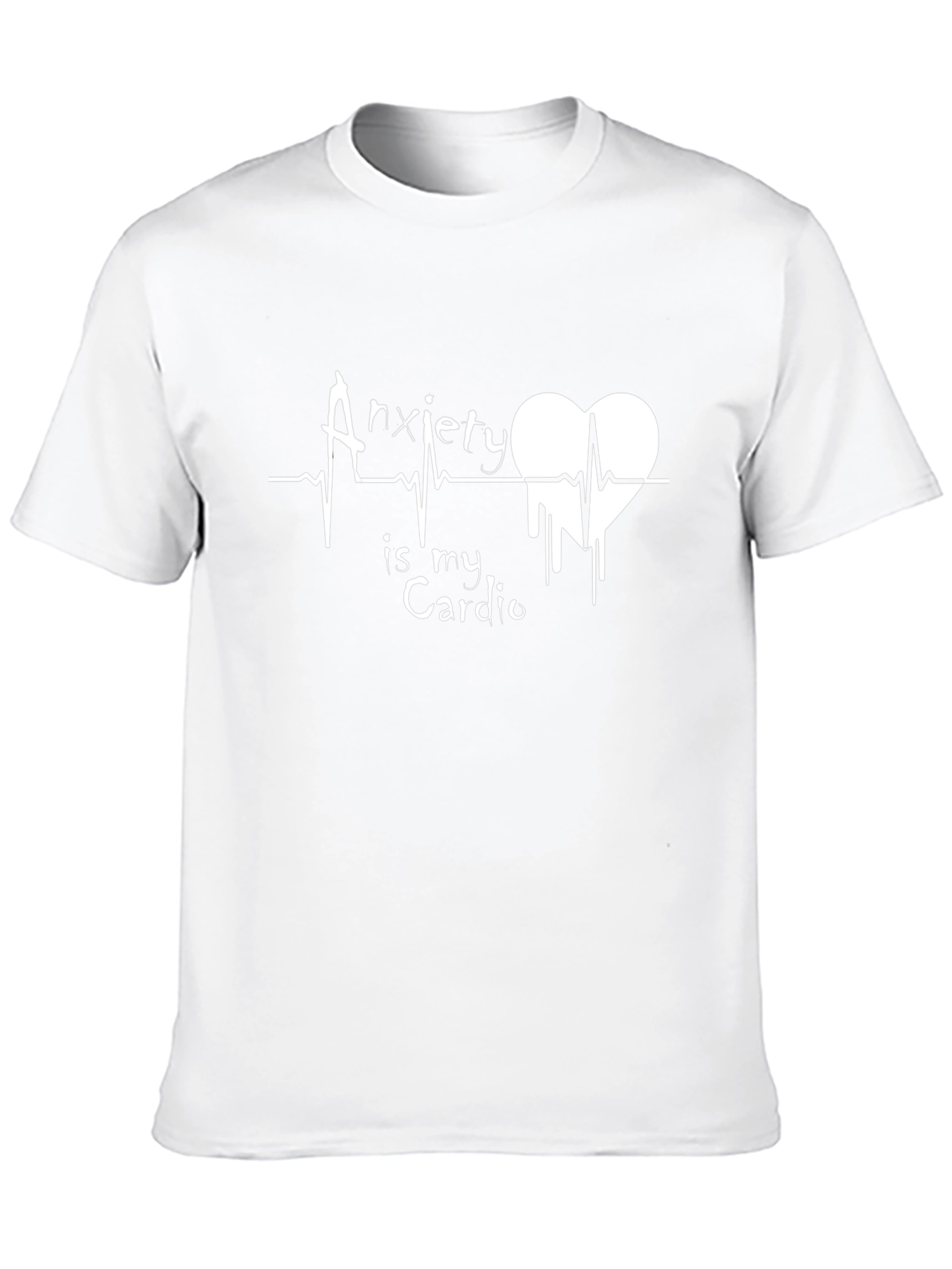 Anxiety is My Cardio Graphic Tee