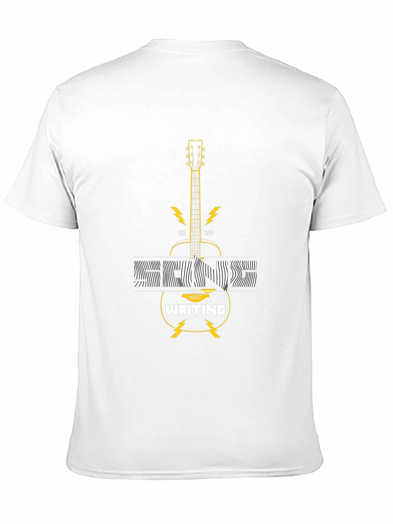 Songwriting Guitar T-Shirt - Musician Graphic Tee