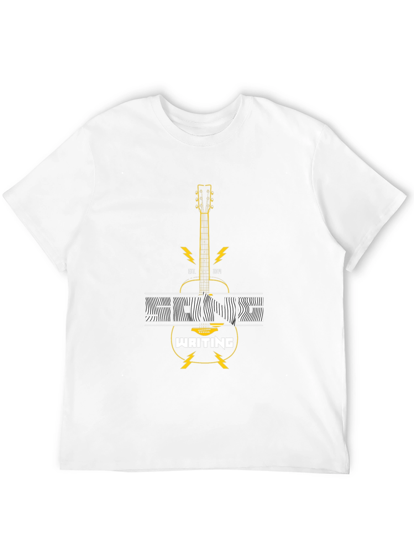 Songwriting Guitar T-Shirt - Musician Graphic Tee