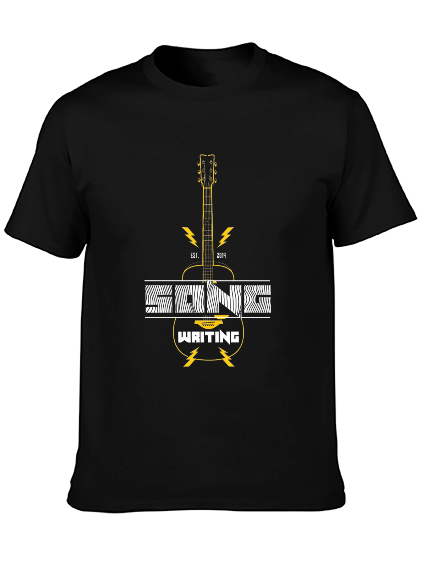Songwriting Guitar T-Shirt - Musician Graphic Tee
