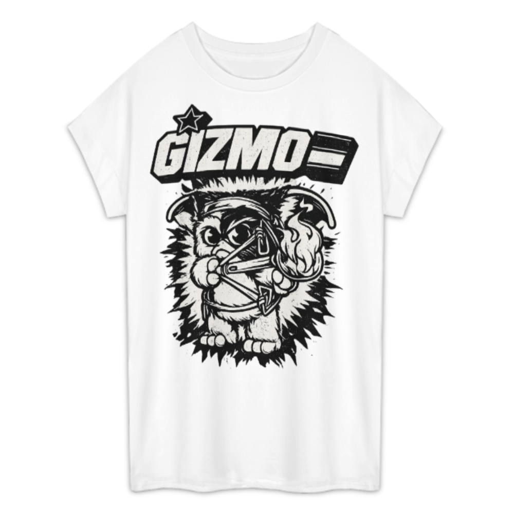 Retro Gizmo Graphic T-Shirt – Vintage Gremlin Cartoon Streetwear Tee for Movie Fans(z187)