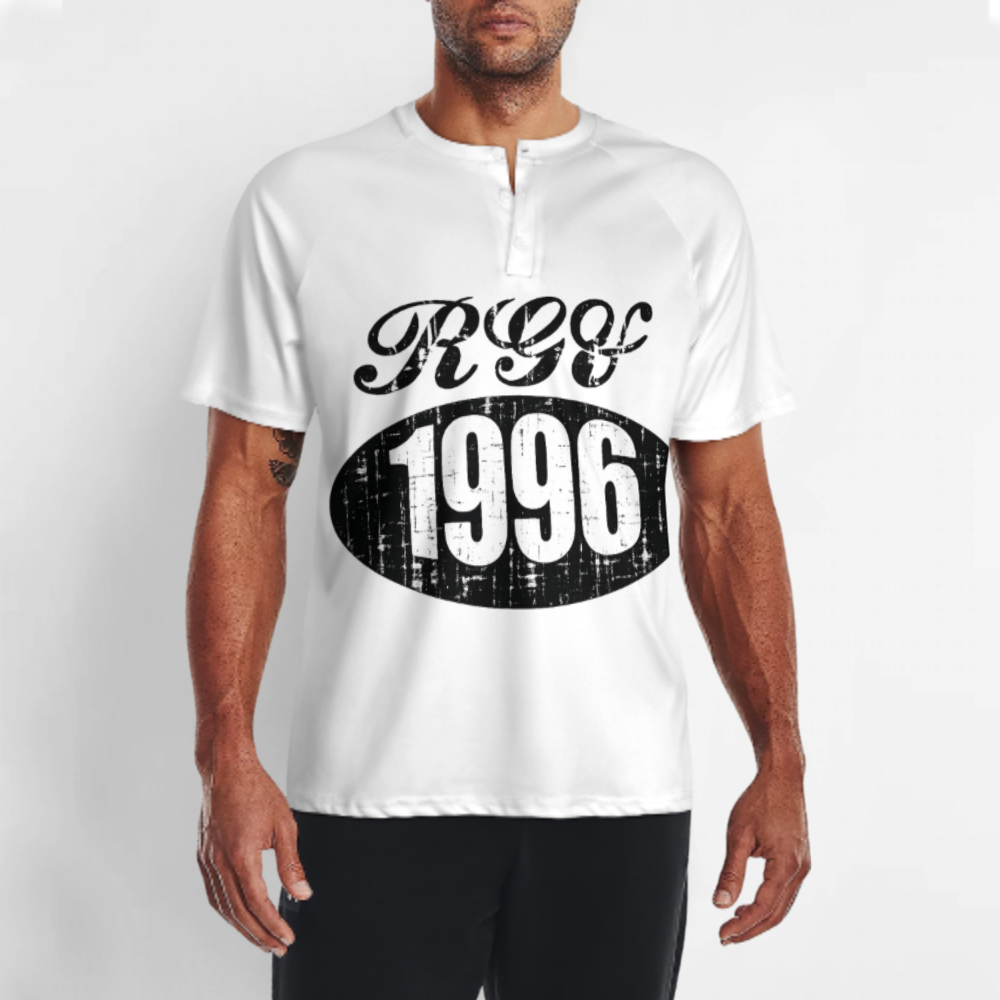RGF 1996 Vintage Graphic T-Shirt – Retro Distressed Streetwear Birthday Tee(z192)