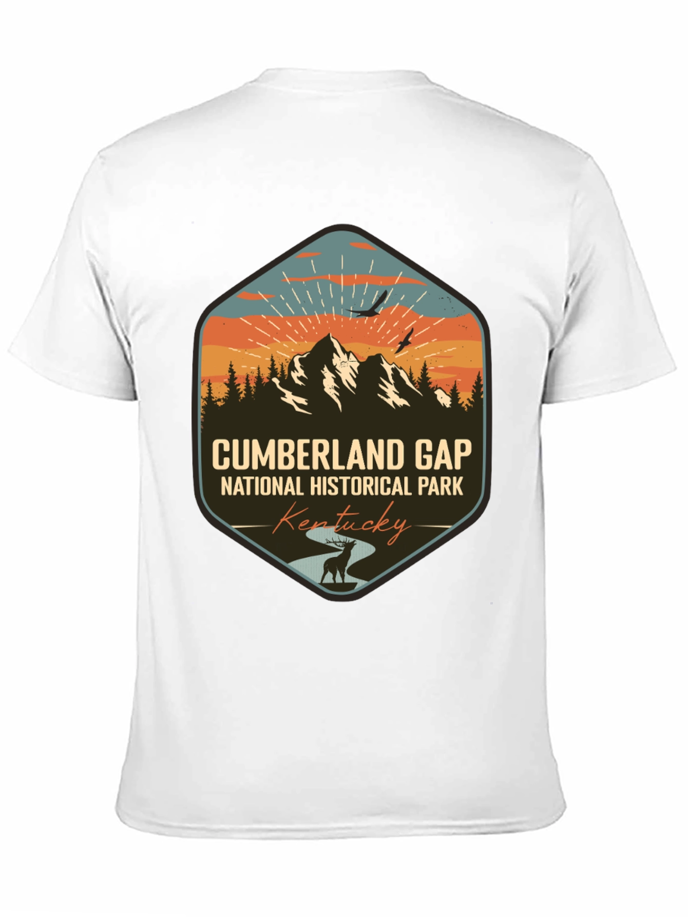 Cumberland Gap National Park Black T-Shirt