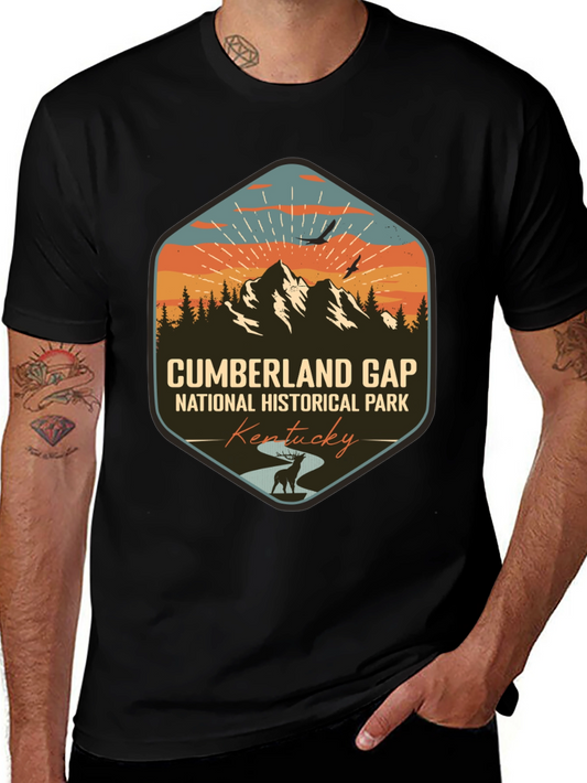 Cumberland Gap National Park Black T-Shirt