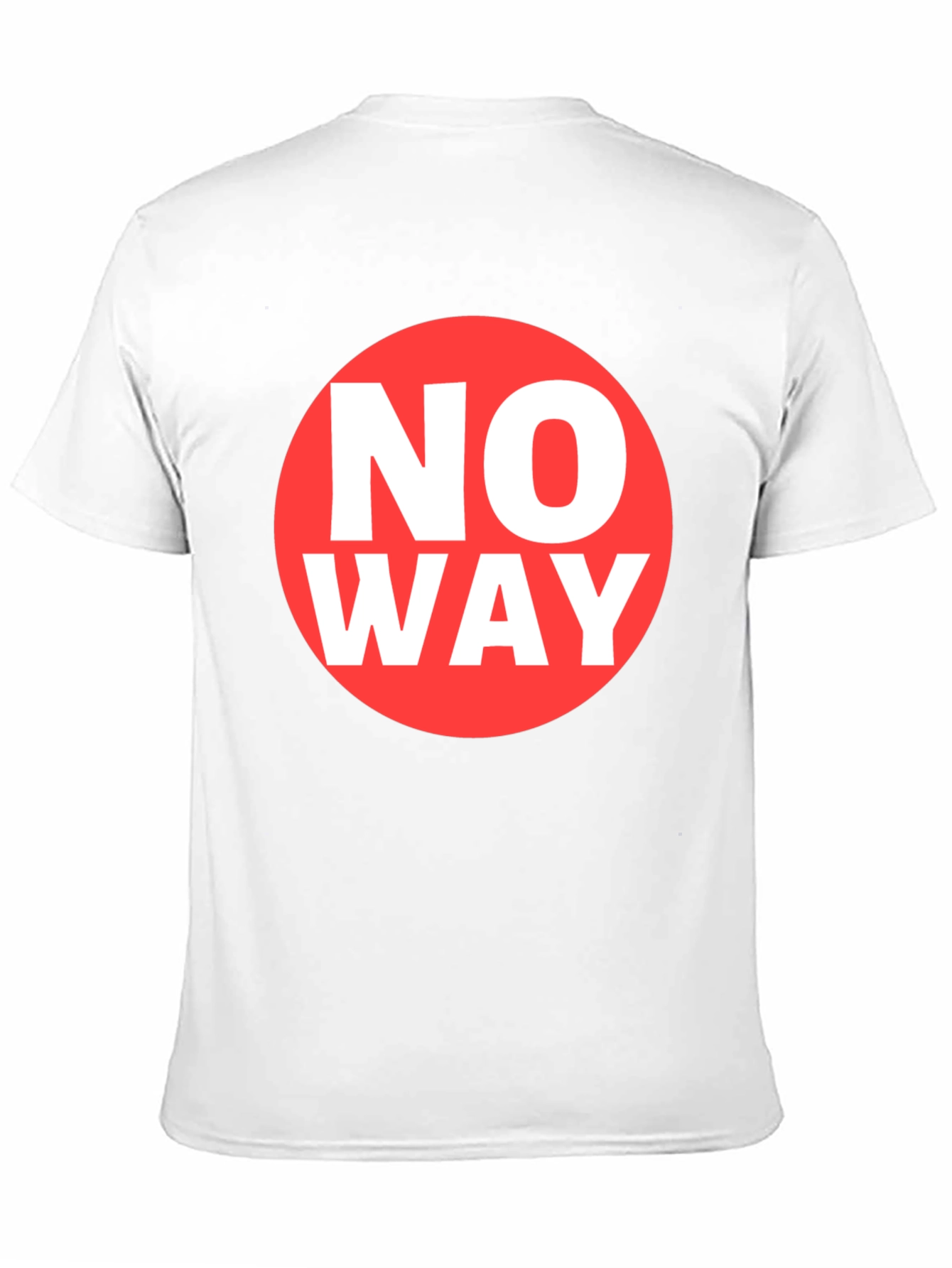 No Way Graphic Tee - Classic Crew Neck