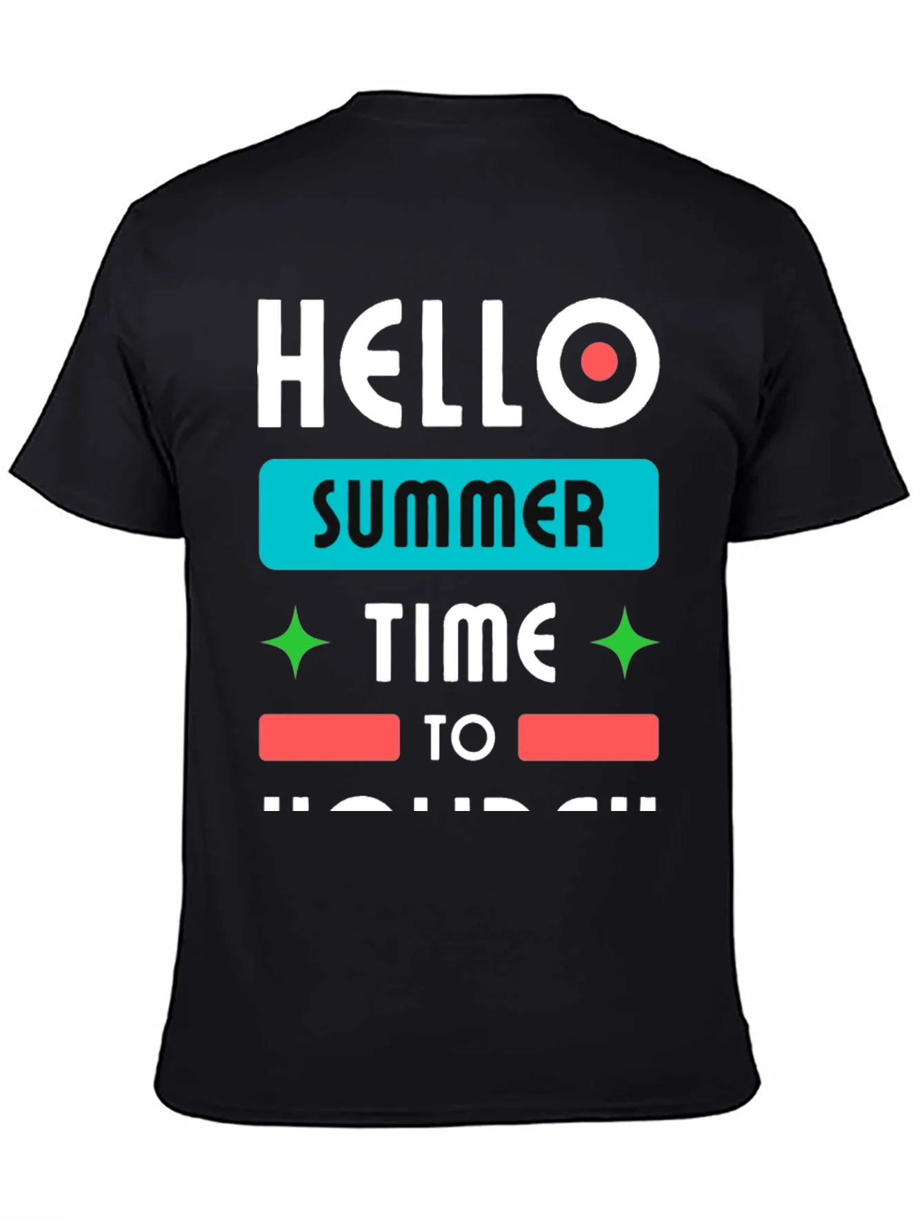Hello Summer Time To Holiday T-Shirt