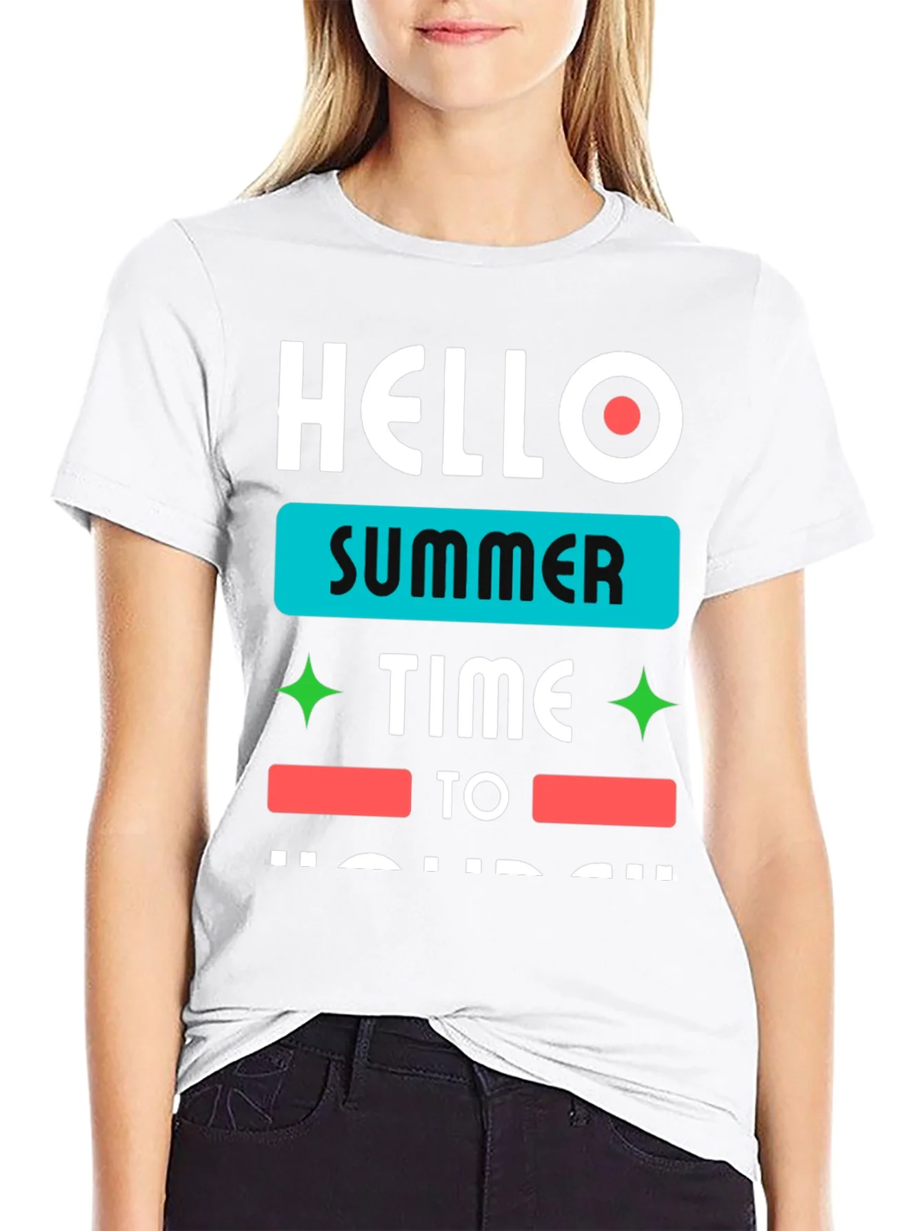 Hello Summer Time To Holiday T-Shirt