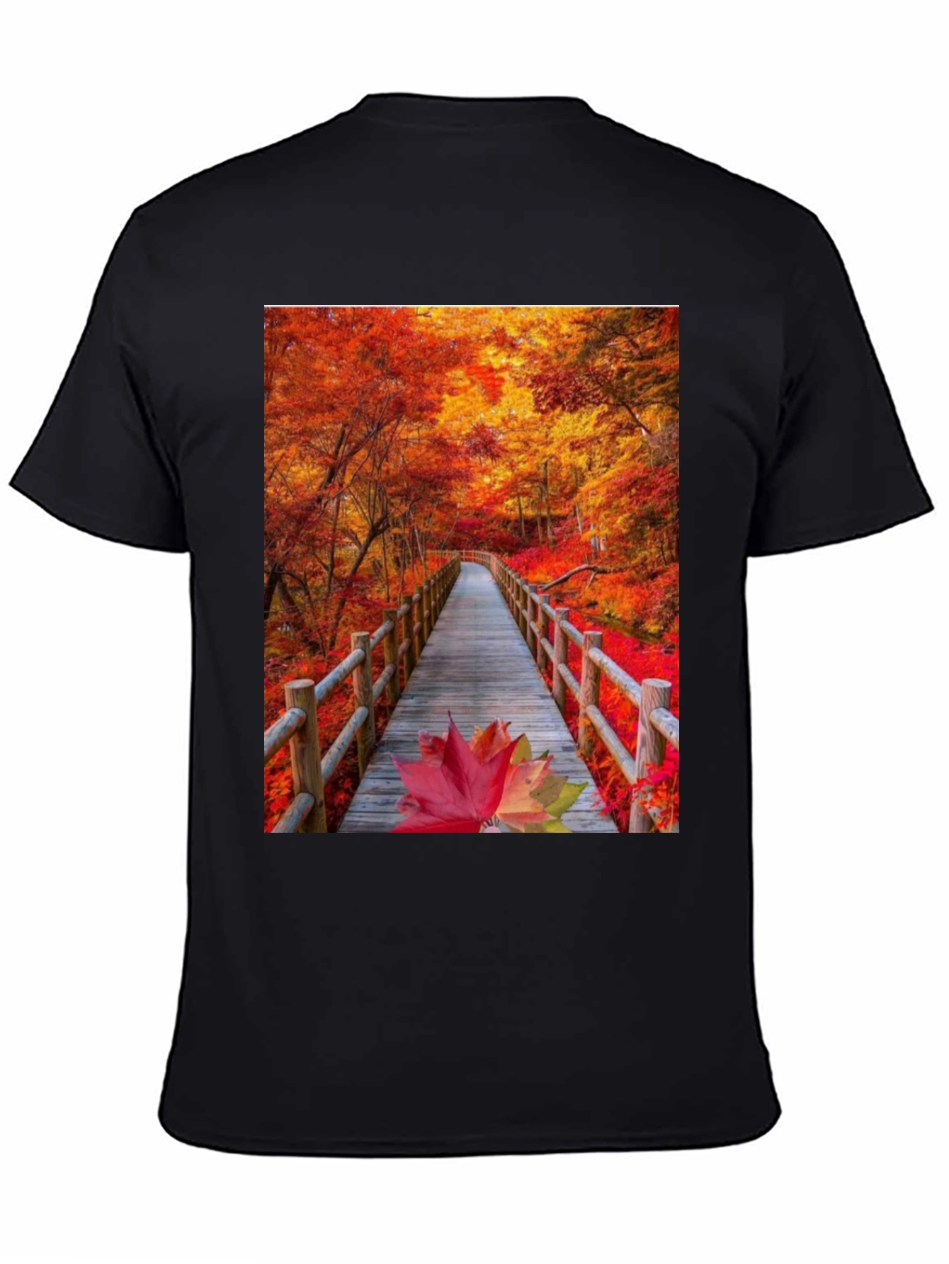Autumn Bridge Graphic Tee