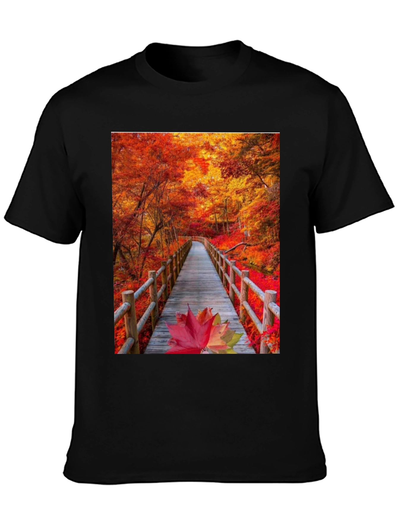 Autumn Bridge Graphic Tee