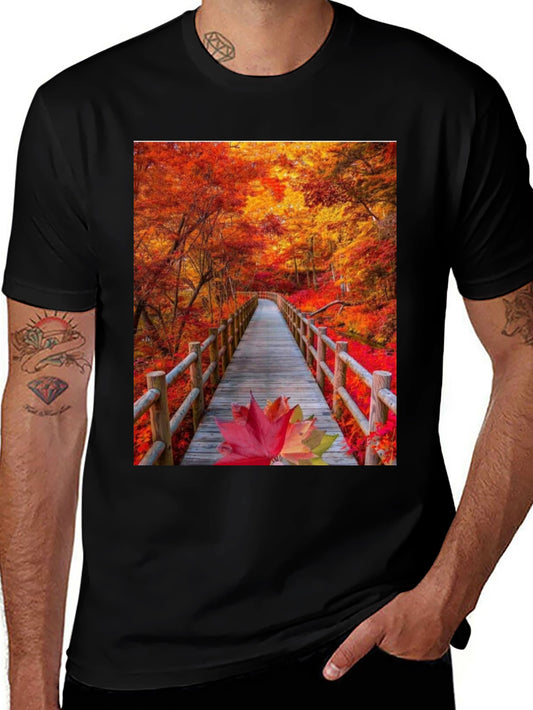 Autumn Bridge Graphic Tee