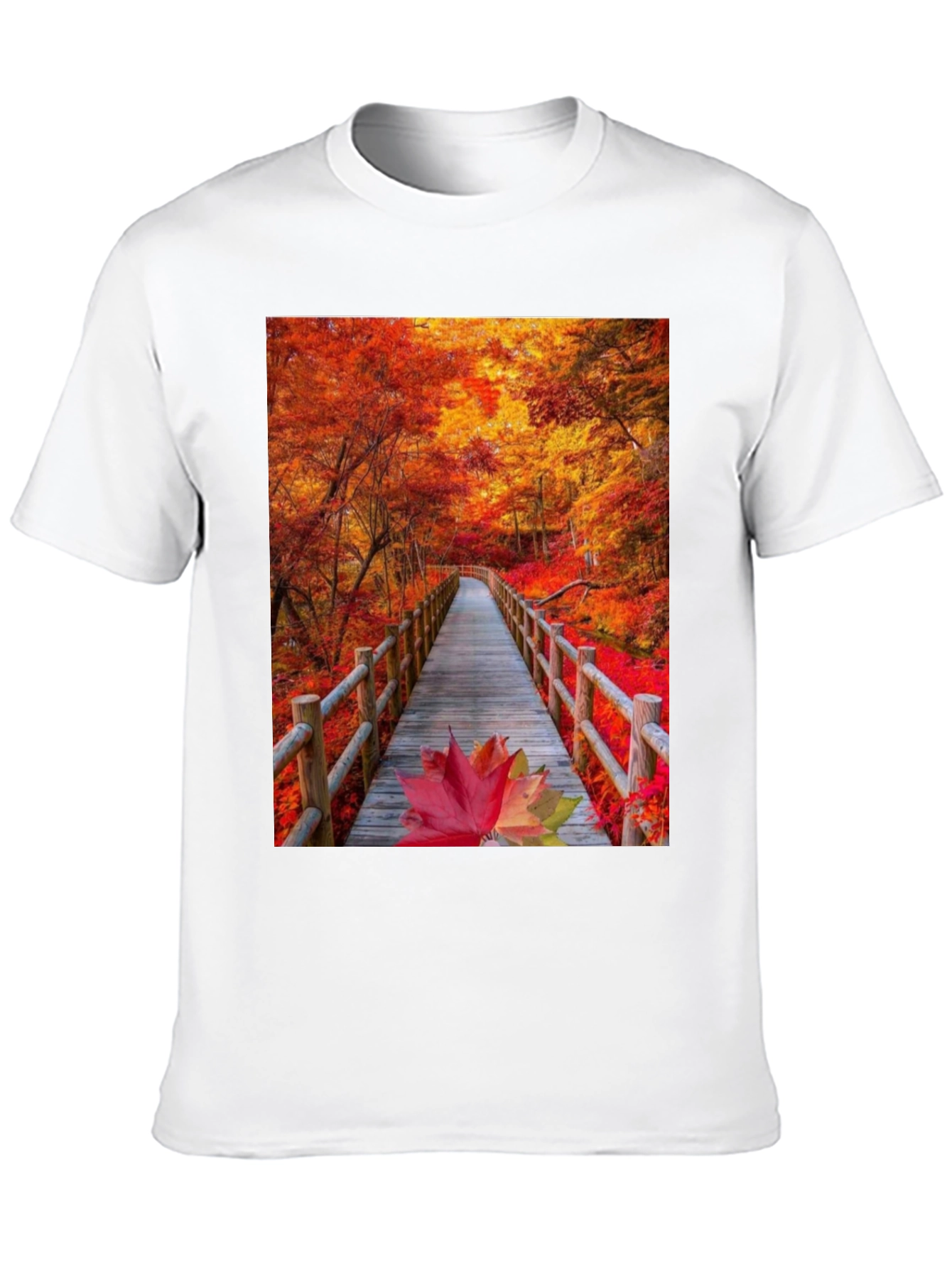 Autumn Bridge Graphic Tee