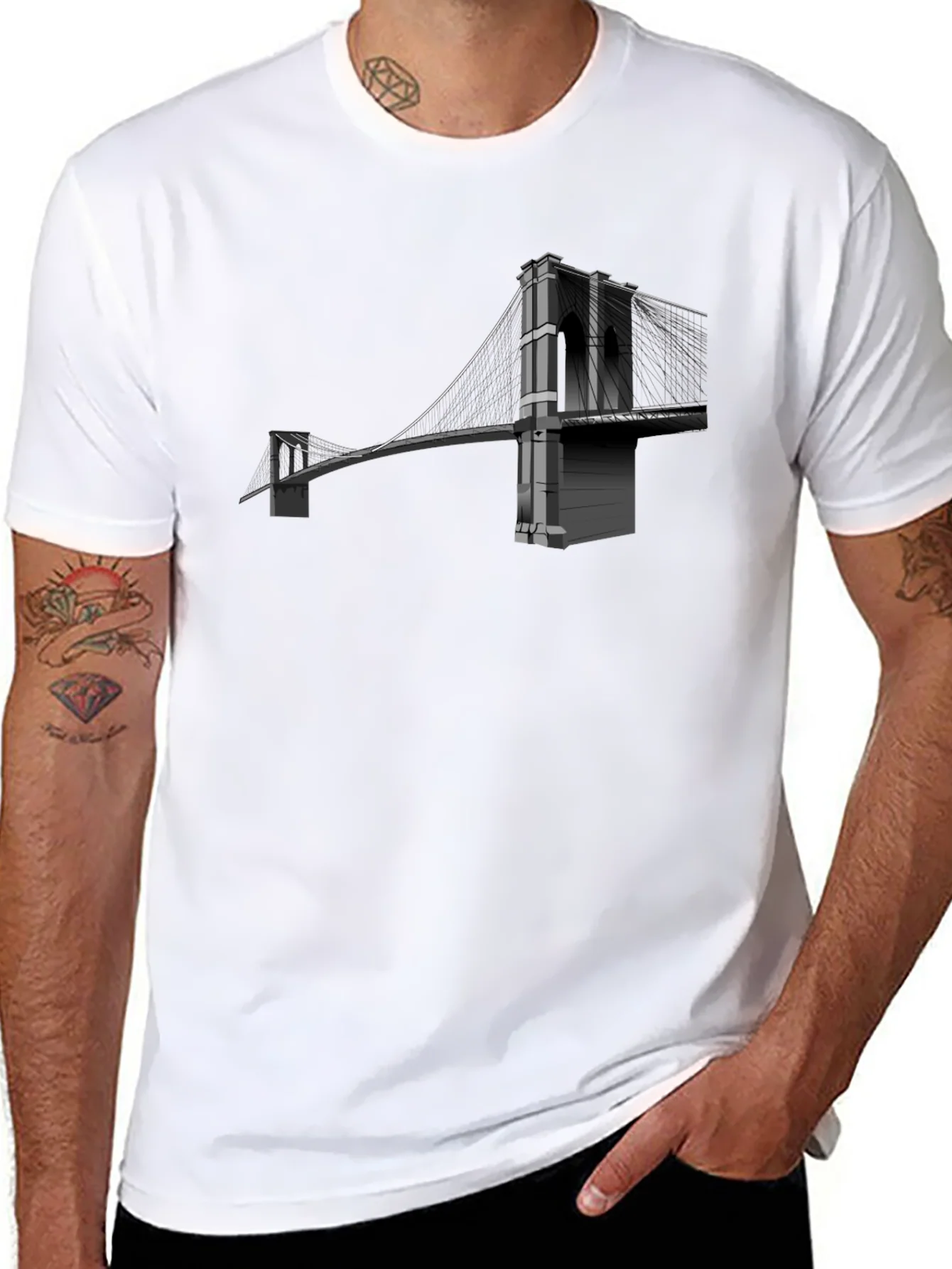 Brooklyn Bridge Graphic Tee