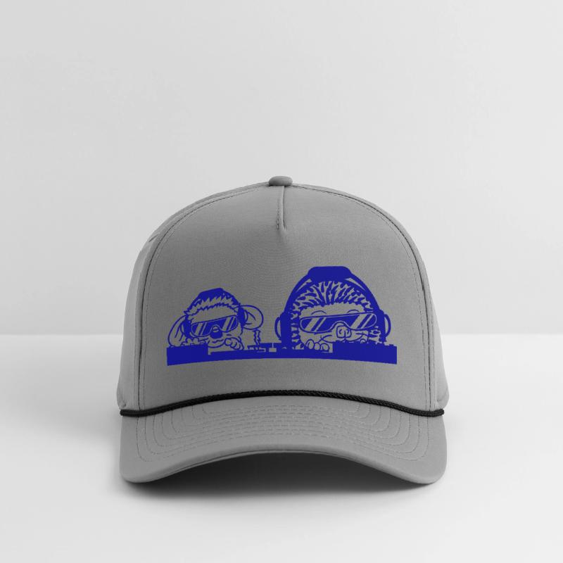2 Funny Hedgehogs Fun Team DJ Club Fun Music Party