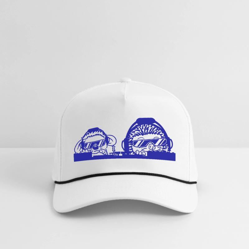 2 Funny Hedgehogs Fun Team DJ Club Fun Music Party