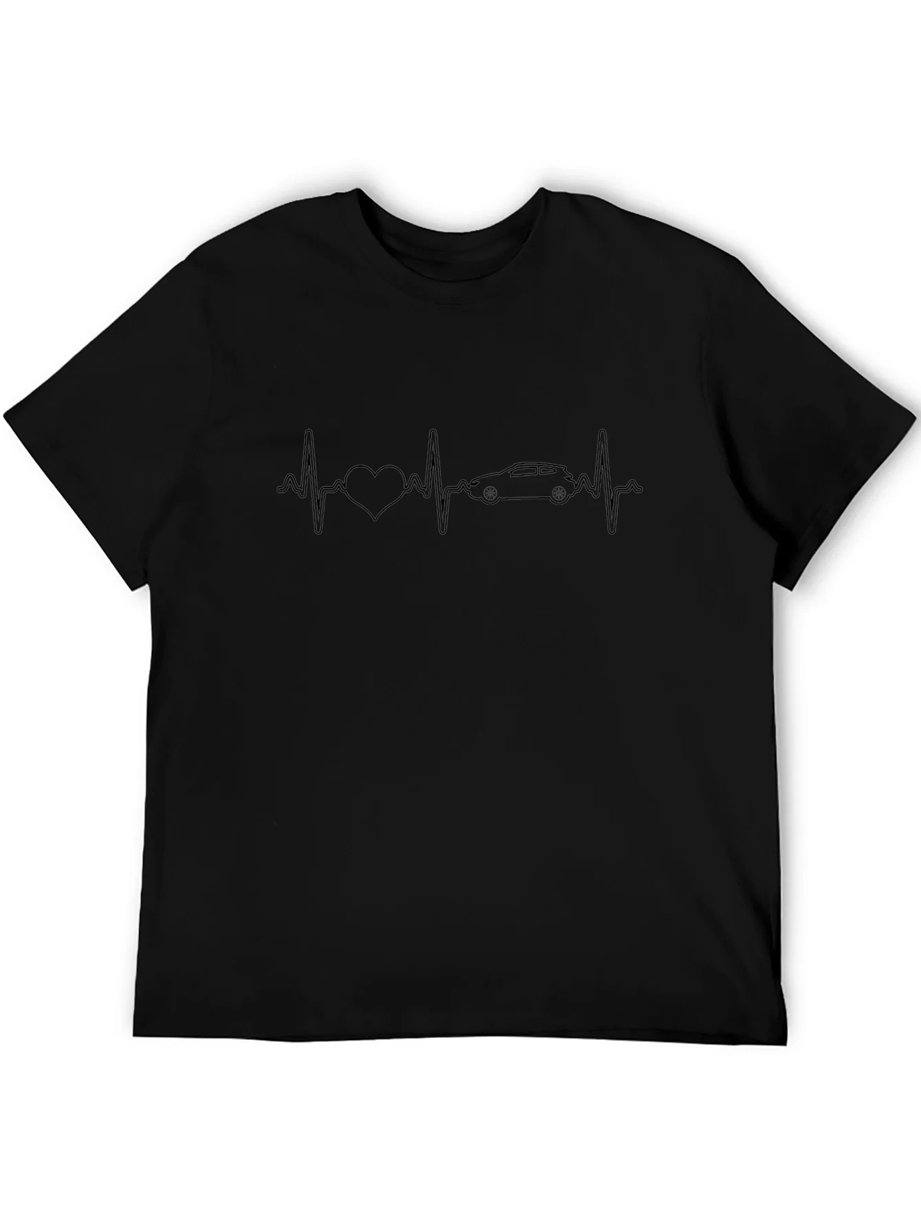 Car Heartbeat T-Shirt - Automotive Lover