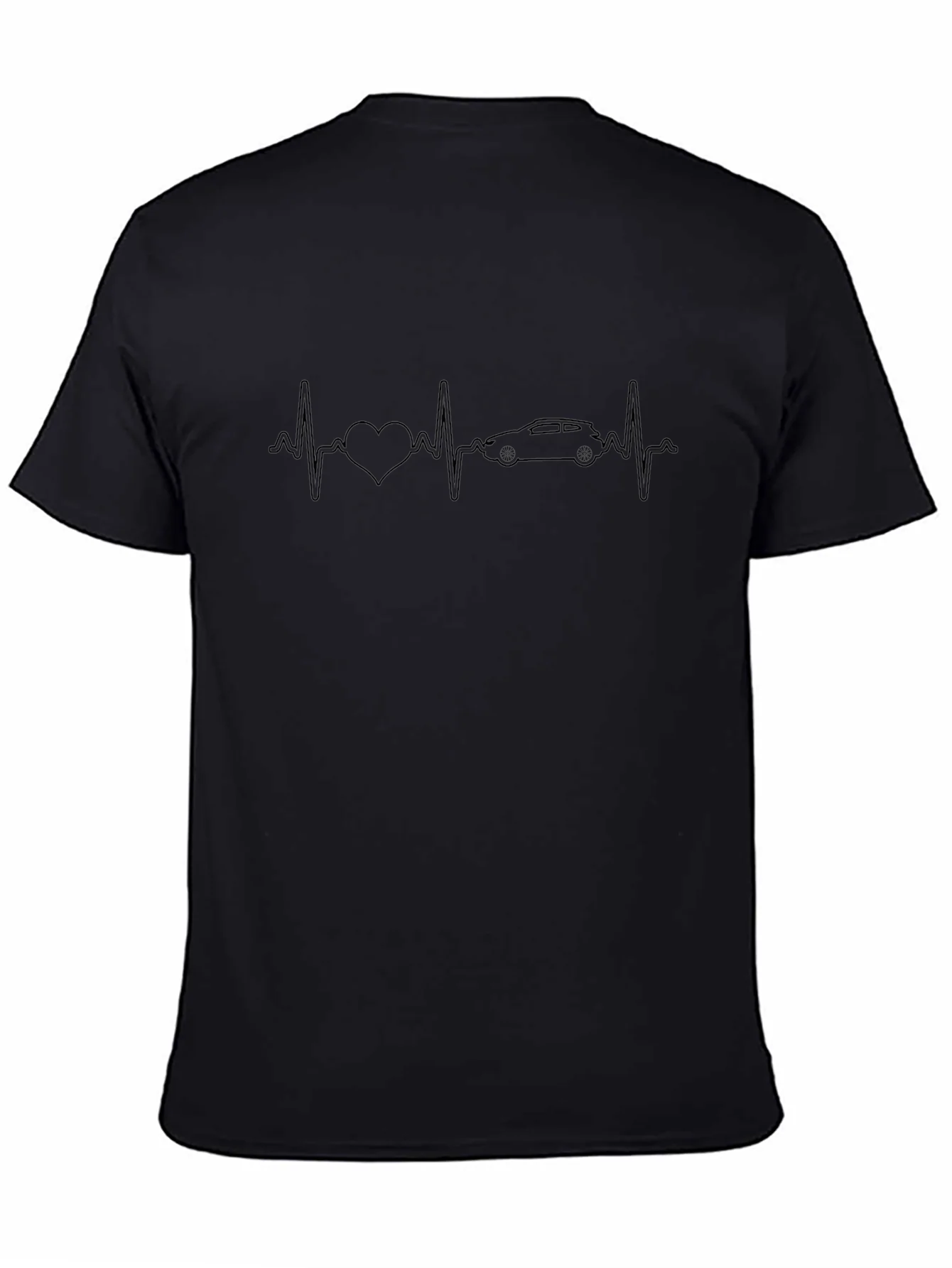 Car Heartbeat T-Shirt - Automotive Lover