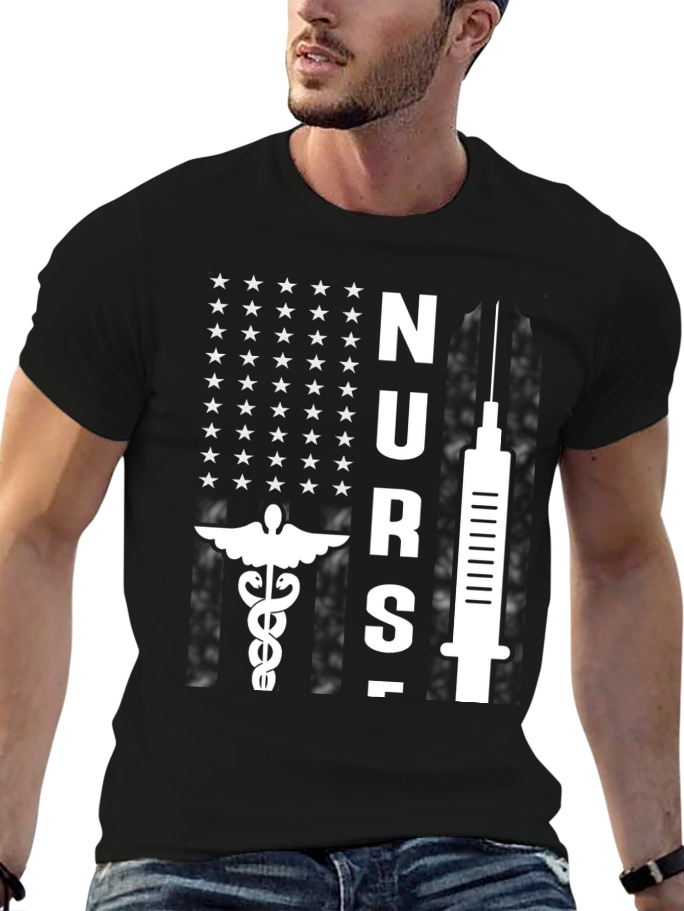 Nurse Flag T-Shirt - Medical Hero Apparel