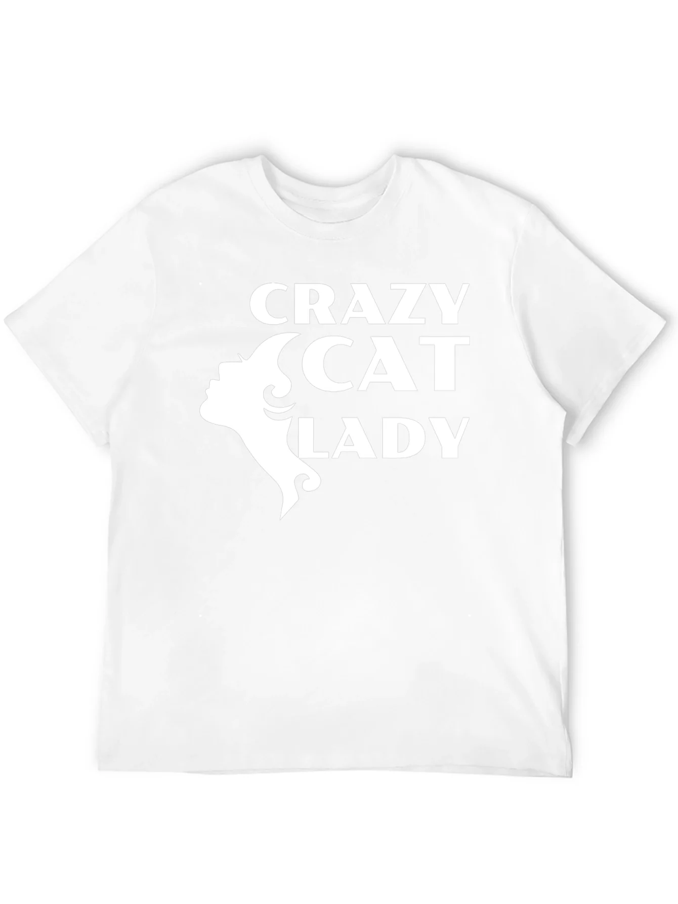 Crazy Cat Lady Graphic Tee - Black