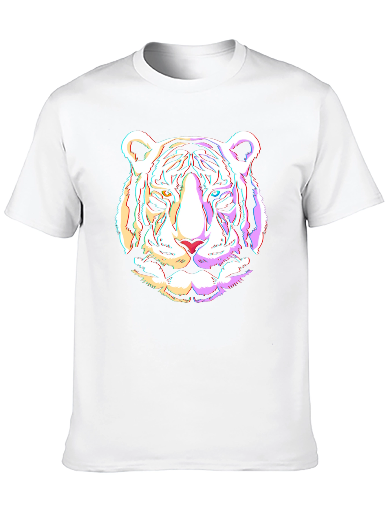 Cool Tiger Graphic Black T-Shirt
