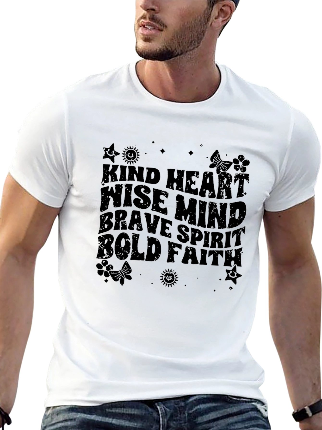 Kind Heart Wise Mind Graphic Tee