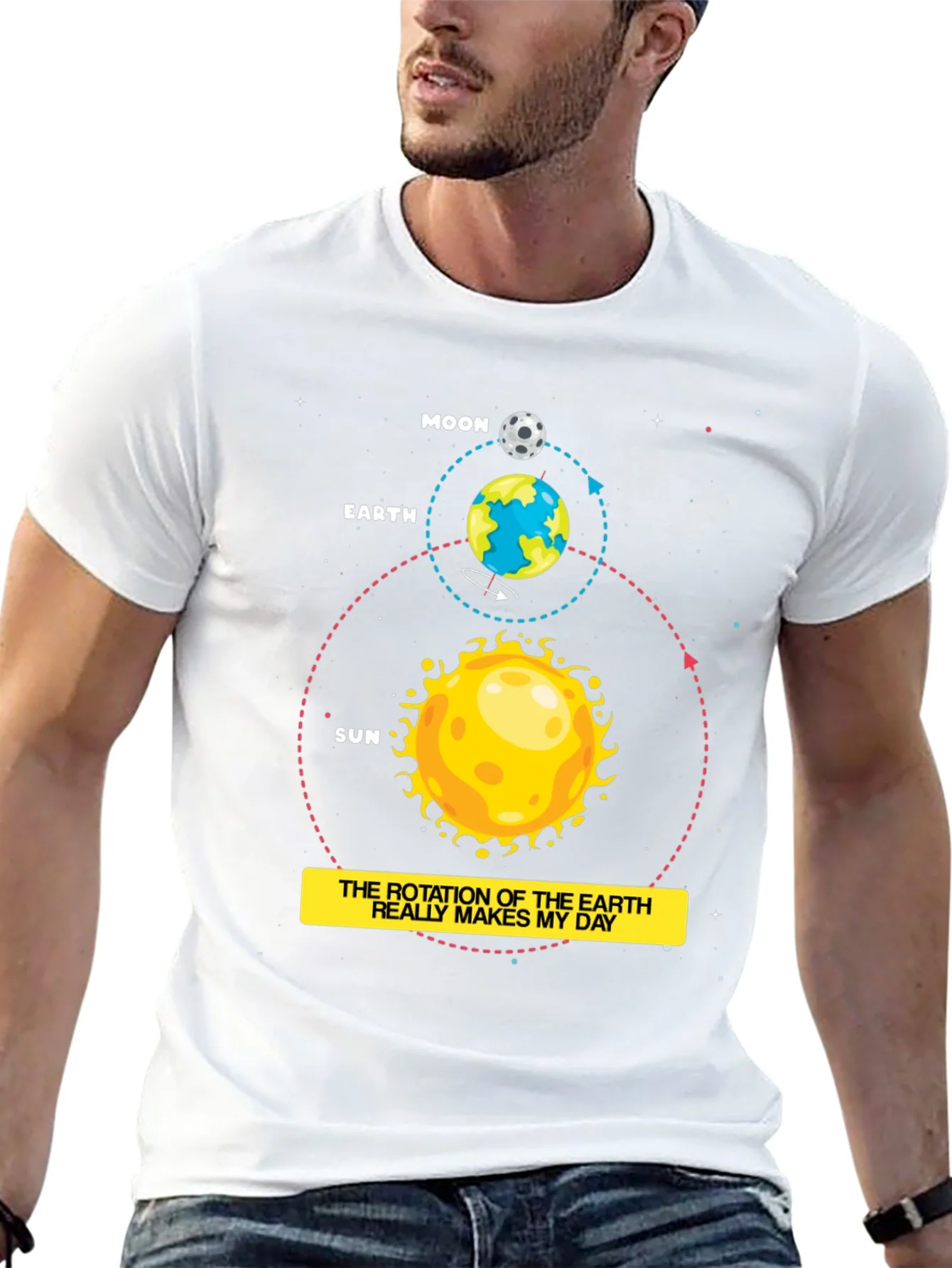 Earth Rotation Makes My Day T-Shirt