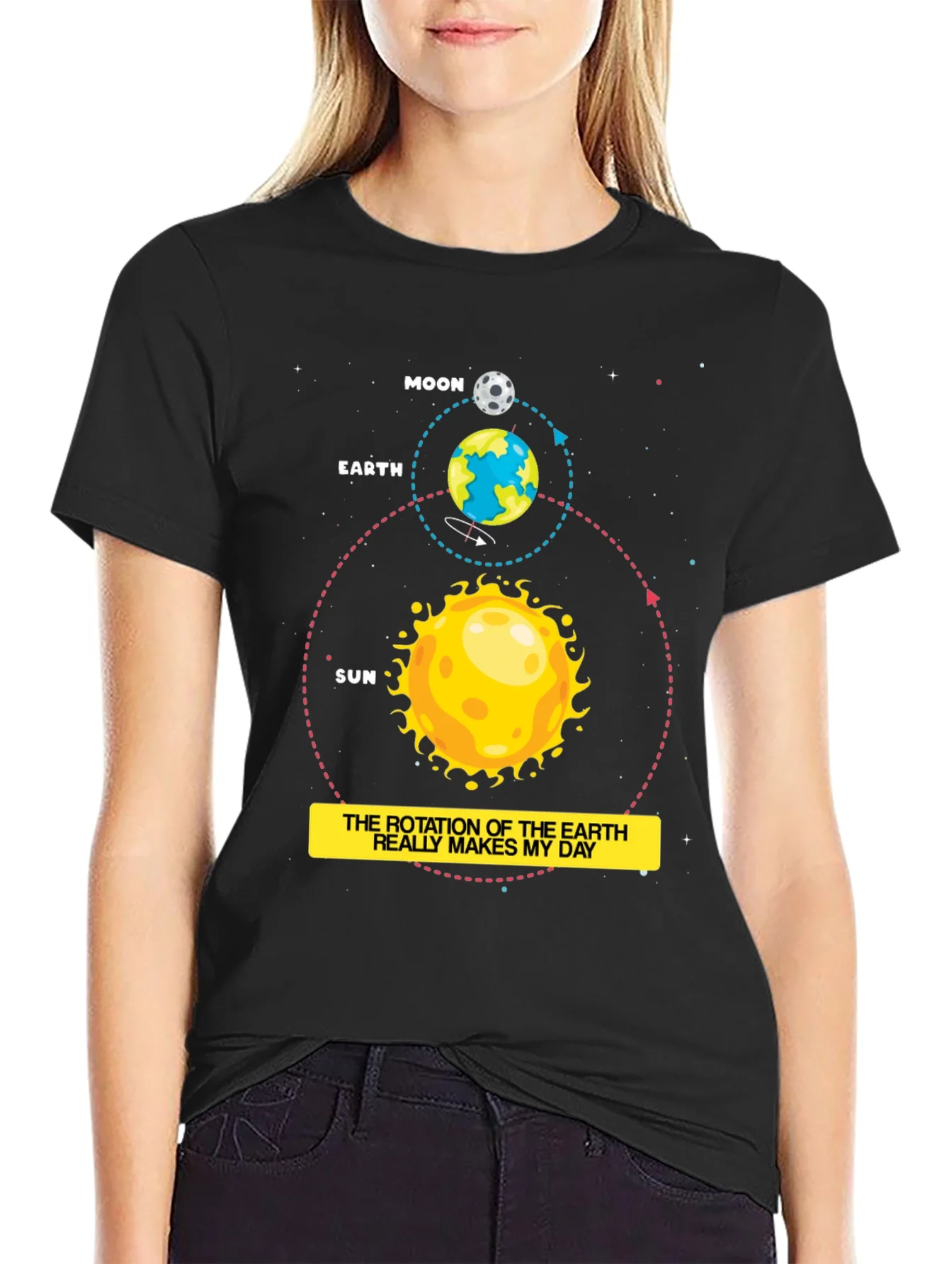 Earth Rotation Makes My Day T-Shirt