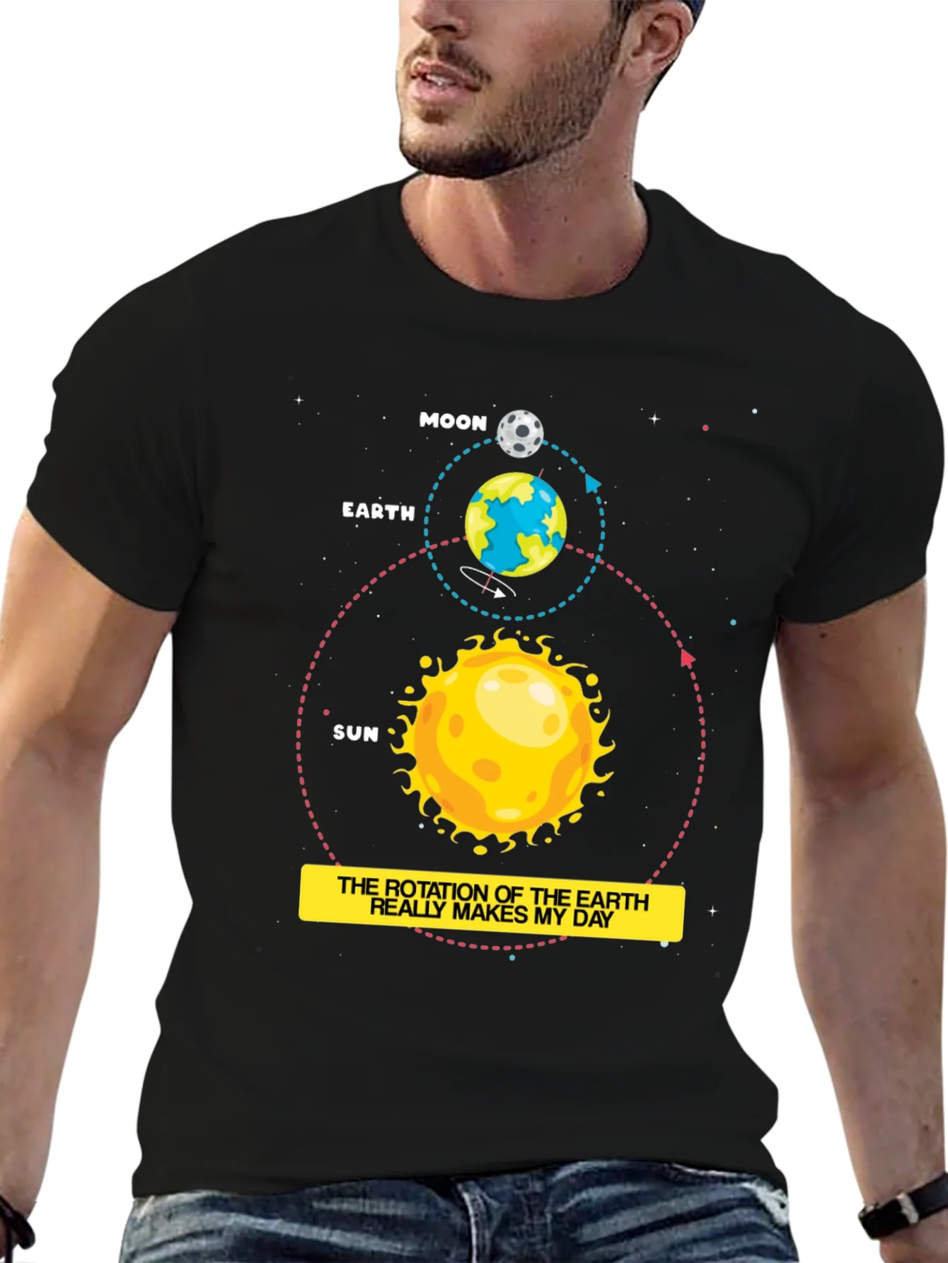 Earth Rotation Makes My Day T-Shirt