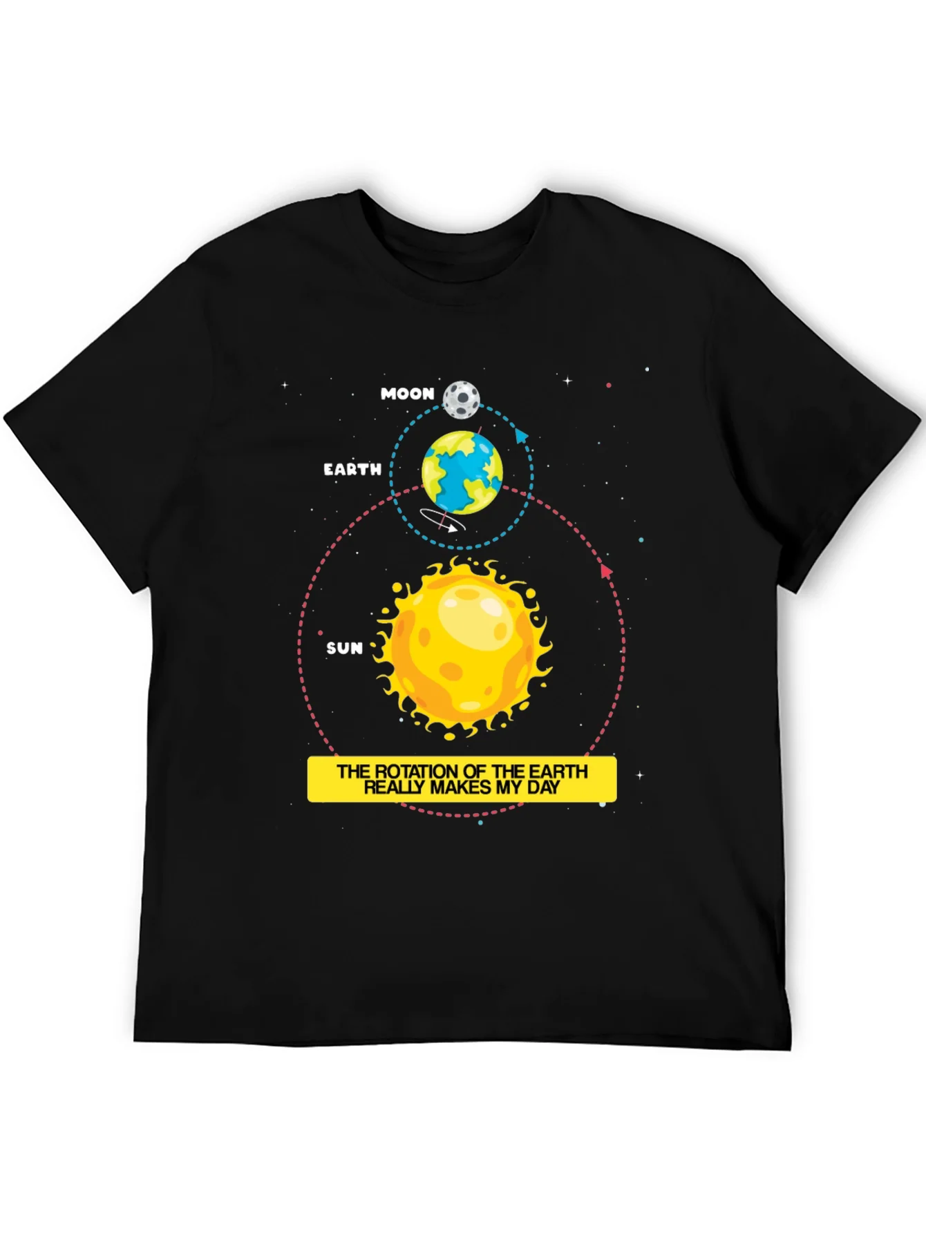Earth Rotation Makes My Day T-Shirt