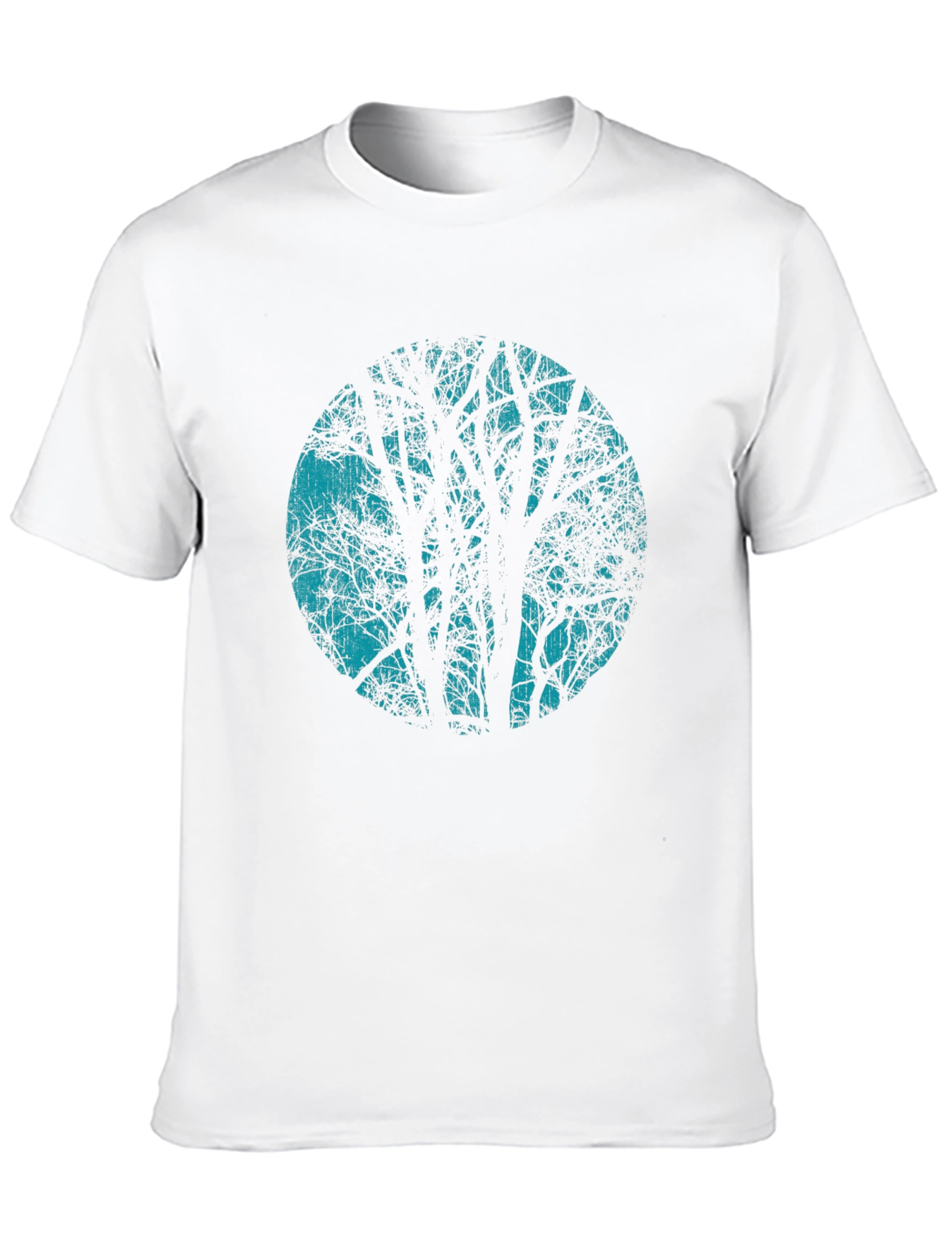 Black Tree Silhouette Graphic Tee