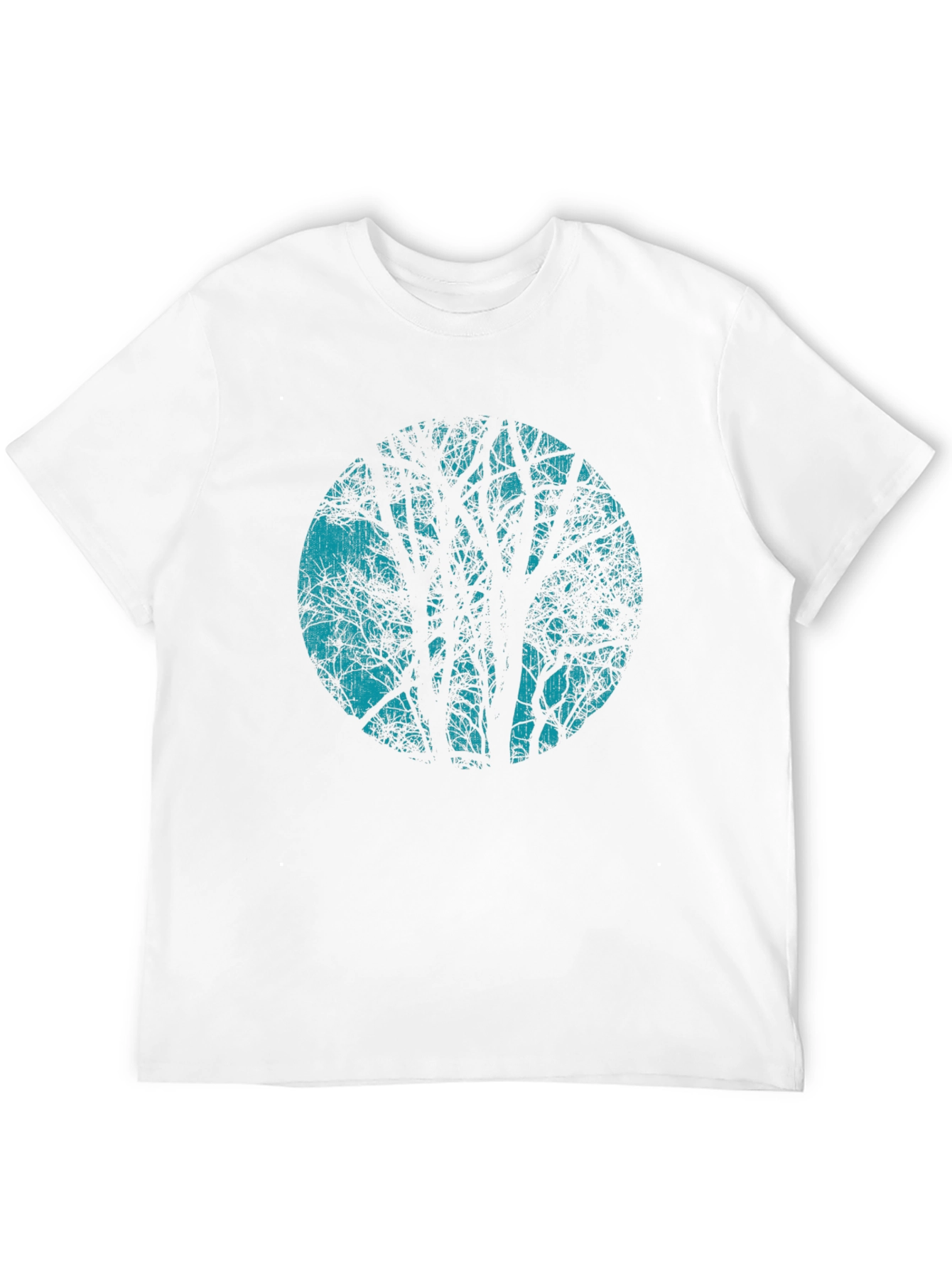 Black Tree Silhouette Graphic Tee