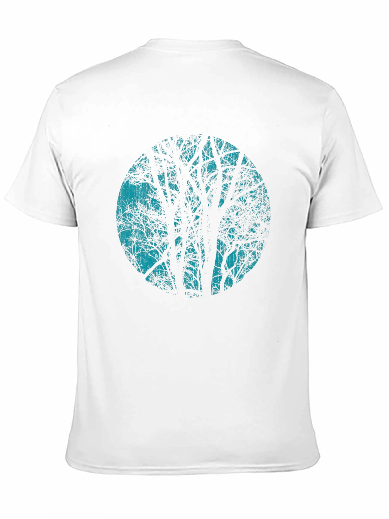 Black Tree Silhouette Graphic Tee