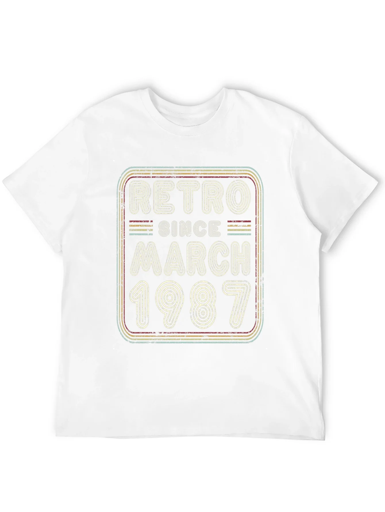 Retro Since March 1987 Birthday T-Shirt
