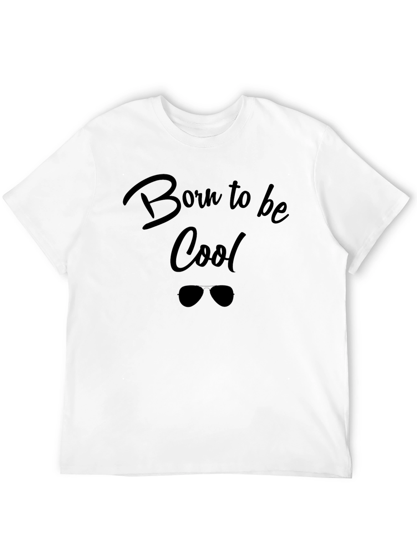 Born to be Cool Black T-Shirt