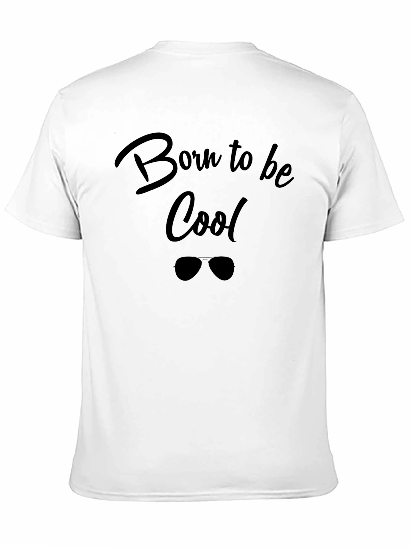 Born to be Cool Black T-Shirt