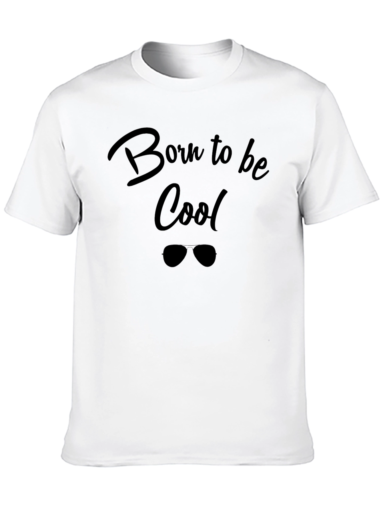 Born to be Cool Black T-Shirt