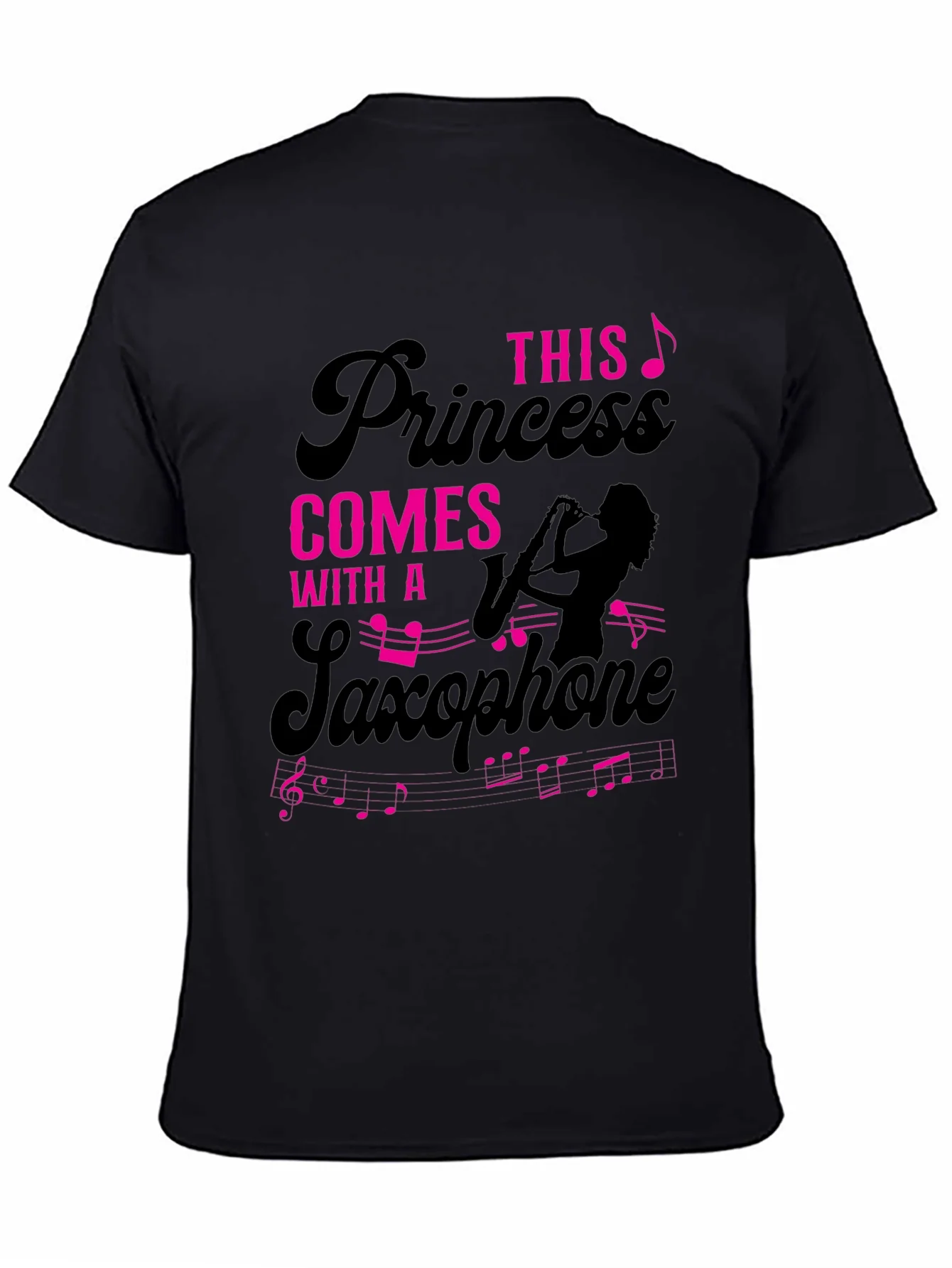 Princess Saxophone T-Shirt - Musician Tee