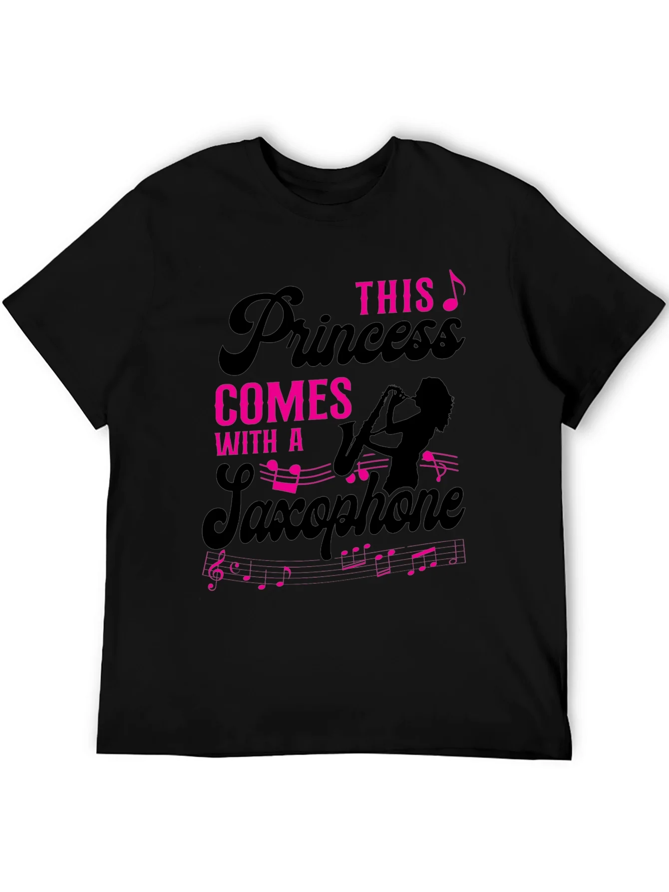 Princess Saxophone T-Shirt - Musician Tee