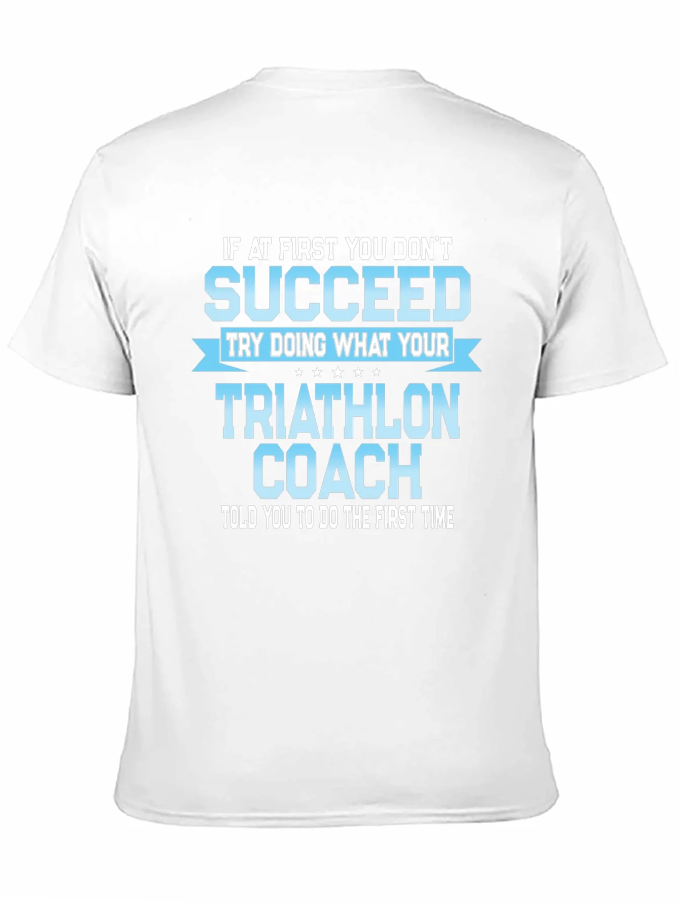 Triathlon Coach Funny T-Shirt