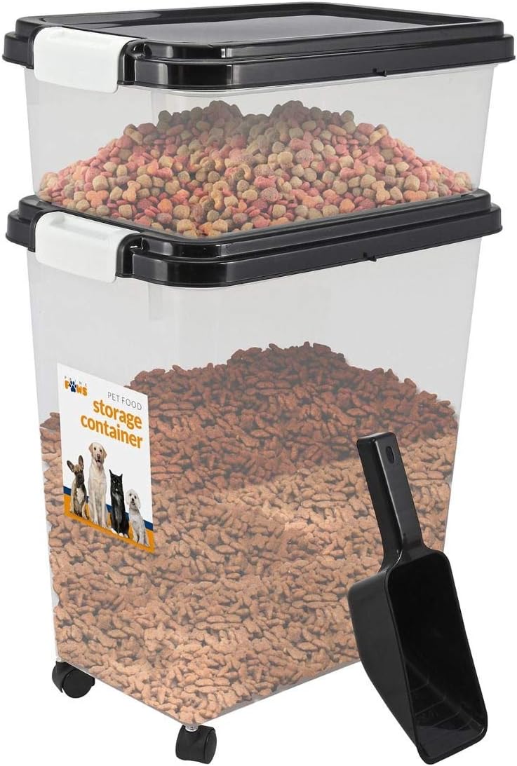3 Piece Pet Food Airtight Storage Container With P - Latest Style