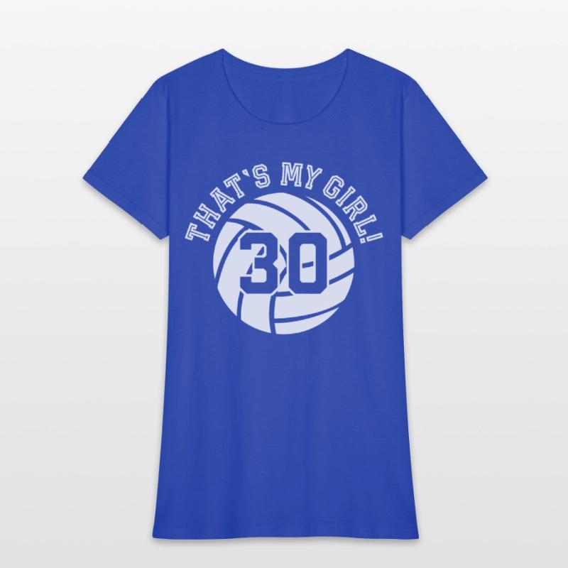 30 Volleyball Player That'S My Cheer Mom Dad Team
