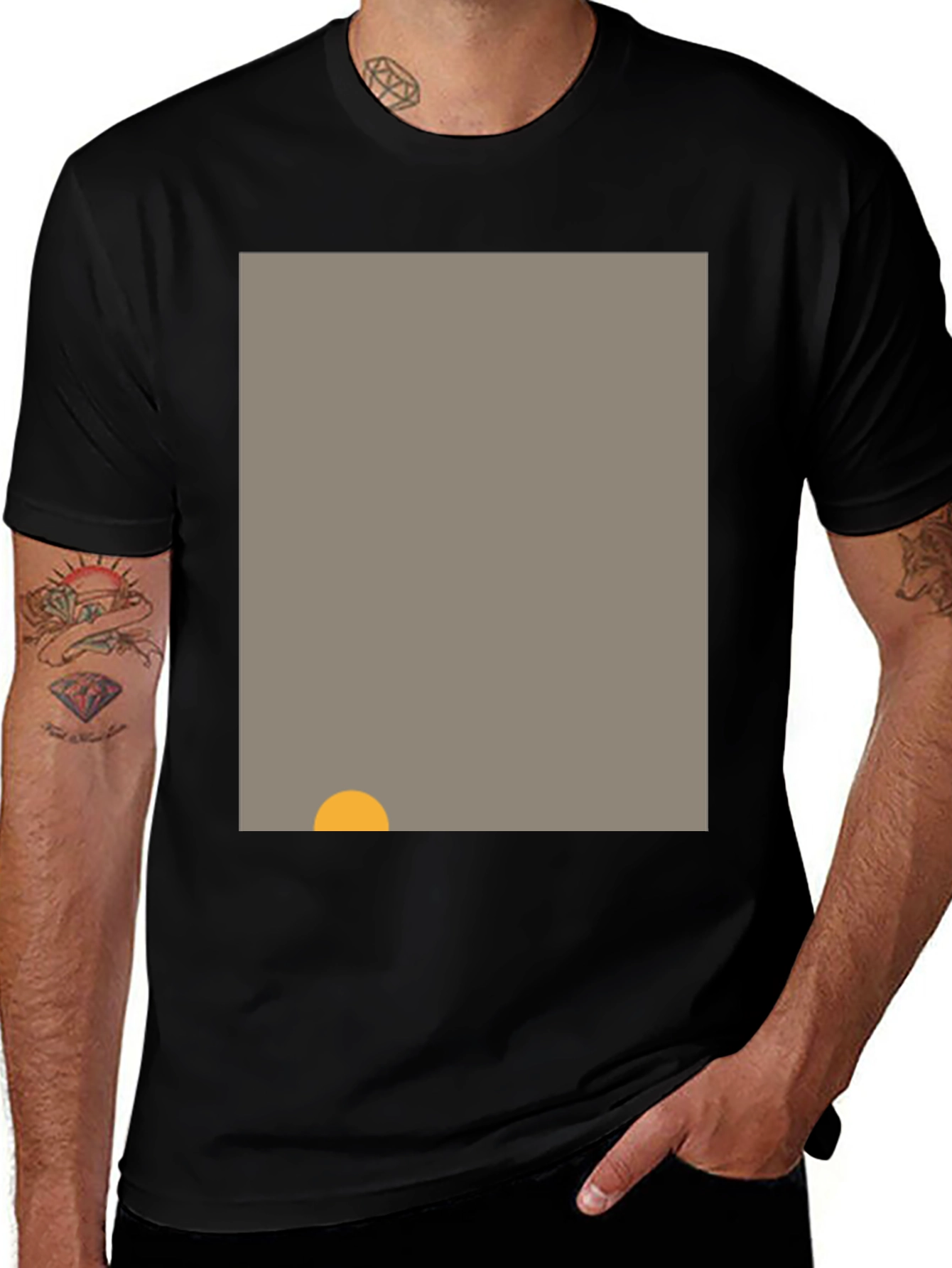 Minimalist Sunset Tee - Stylish Graphic T-Shirt