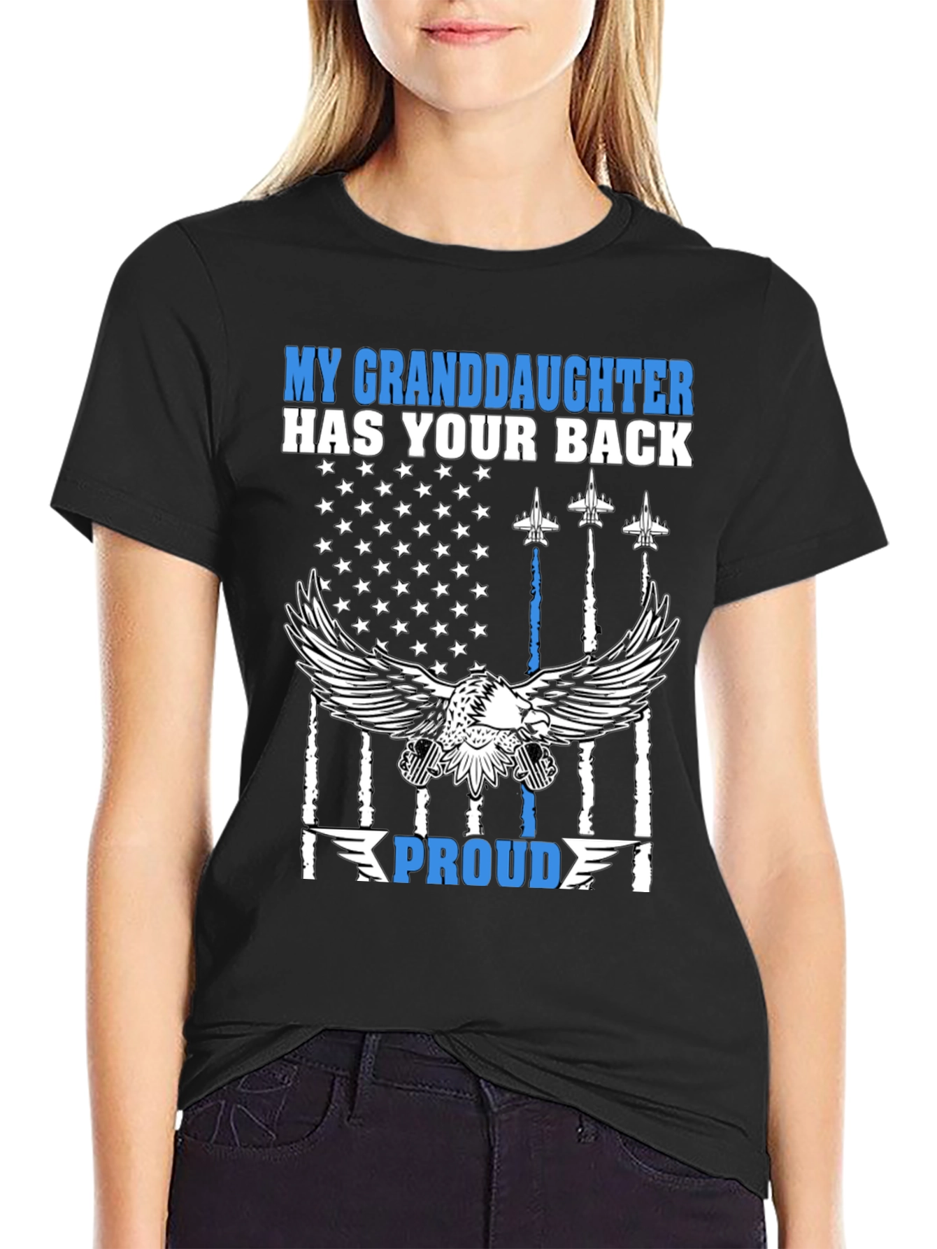 My Granddaughter Has Your Back T-Shirt